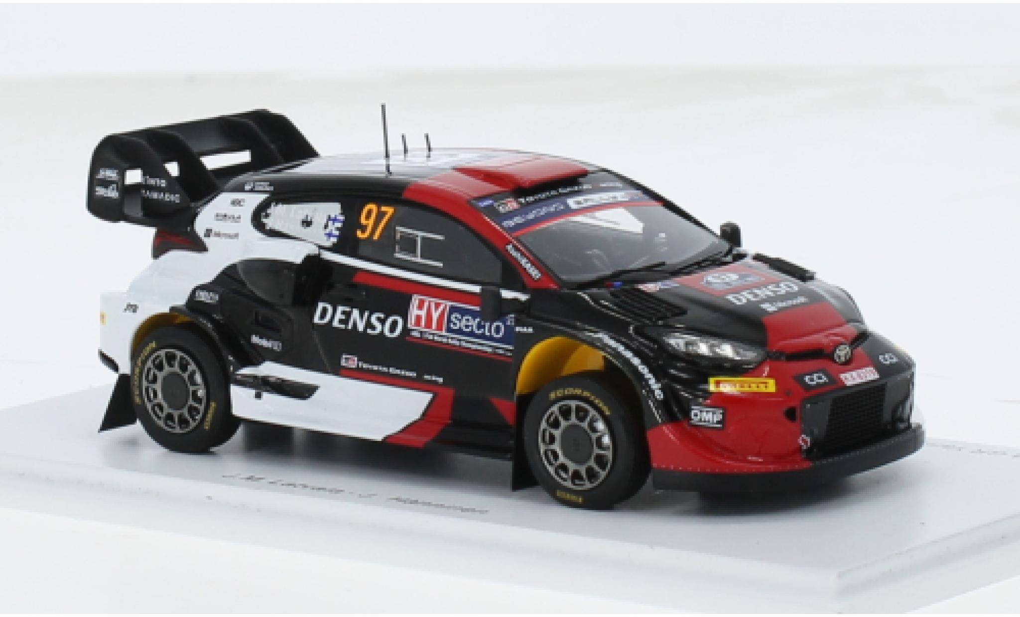 Toyota Yaris 1/43 Spark GR Rally1 Hybrid No.97 Gazoo Racing WRT Rally WM Rally Finnland 2023 1:43 diecast model cars