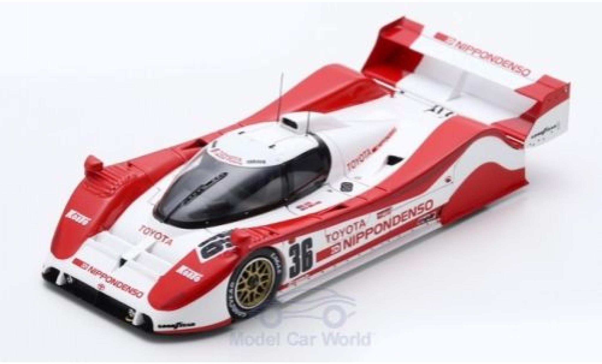 Toyota TS010 1/43 Spark No.36 SWC Autopolis 1991 G.Lees/A.Wallace diecast model cars