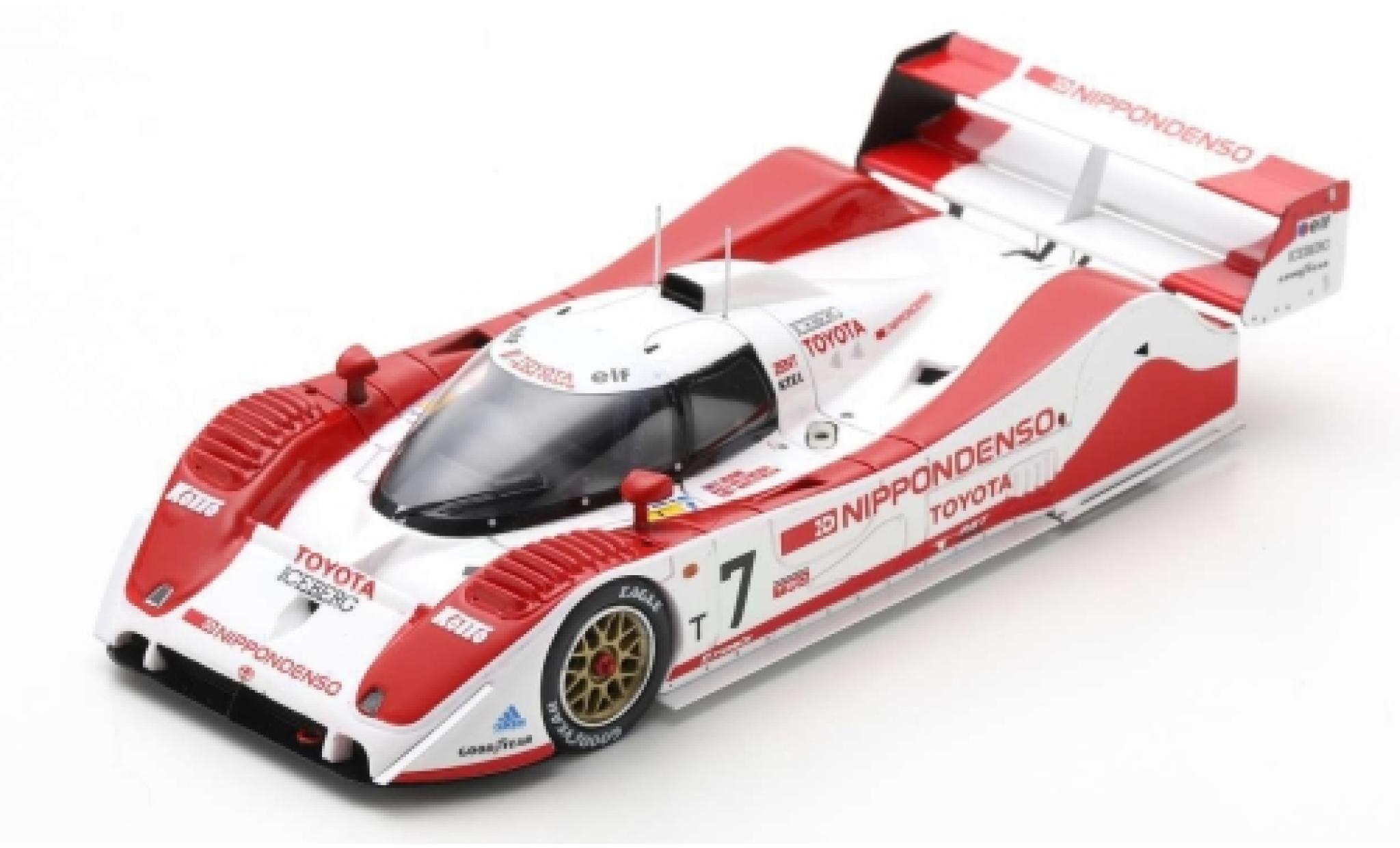 Toyota TS010 1/43 Spark No.7 500km Mine 1992 E.Irvine/J.Villeneuve/T.Kristensen diecast model cars