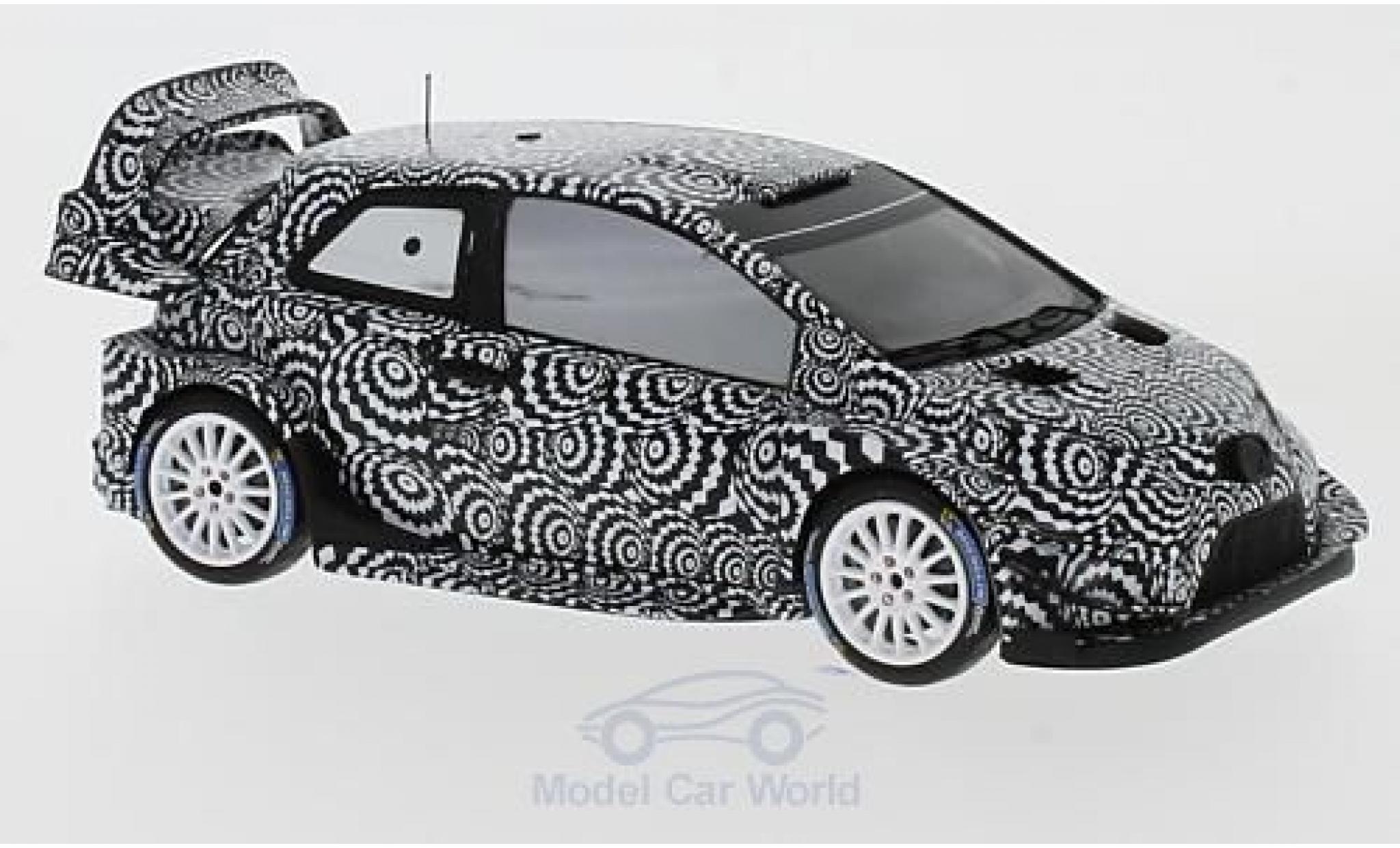 Toyota Yaris 1/43 Spark WRC Rally Monte Carlo 2017 Test J-M.Latvala/M.Anttila diecast model cars