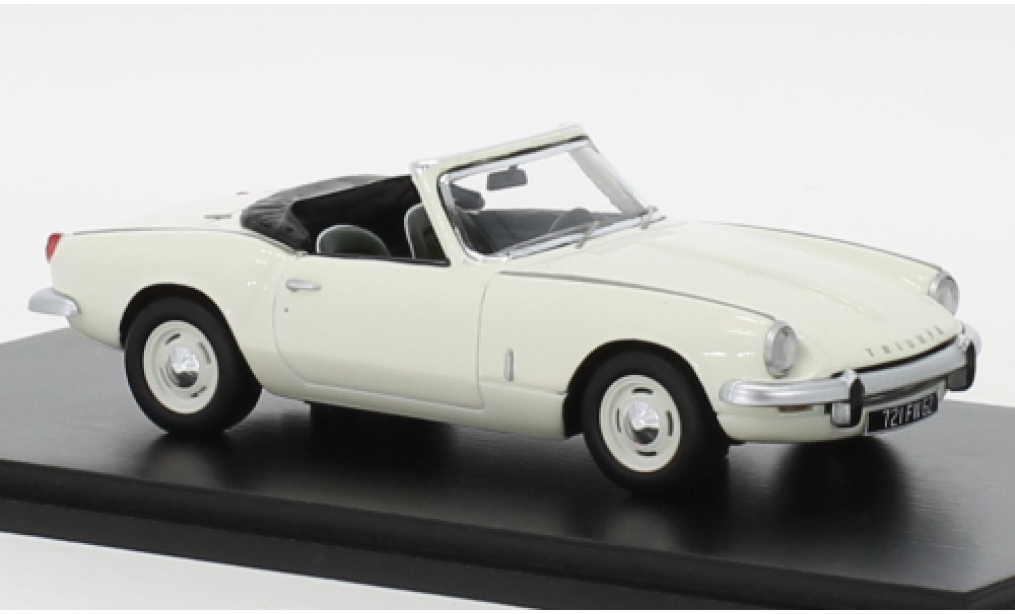 Triumph Spitfire 1/43 Spark 3 white 1967 diecast model cars