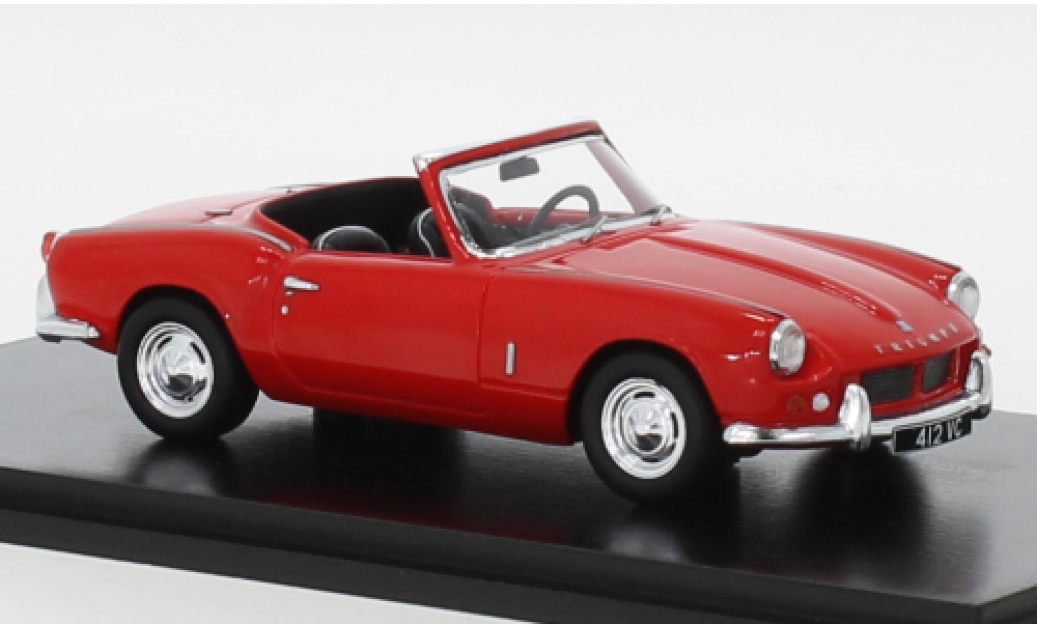 Triumph Spitfire 1/43 Spark 4 red 1962 diecast model cars