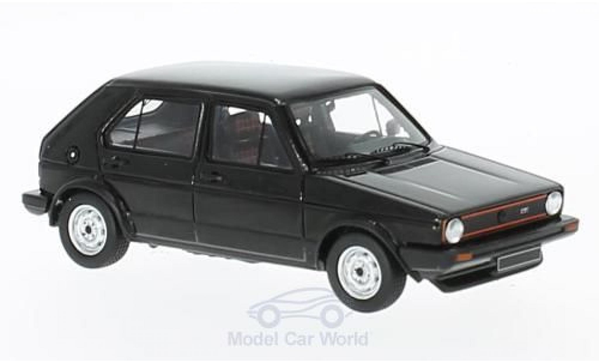 Volkswagen Golf V 1/43 Spark 1 GTI black 1976 diecast model cars