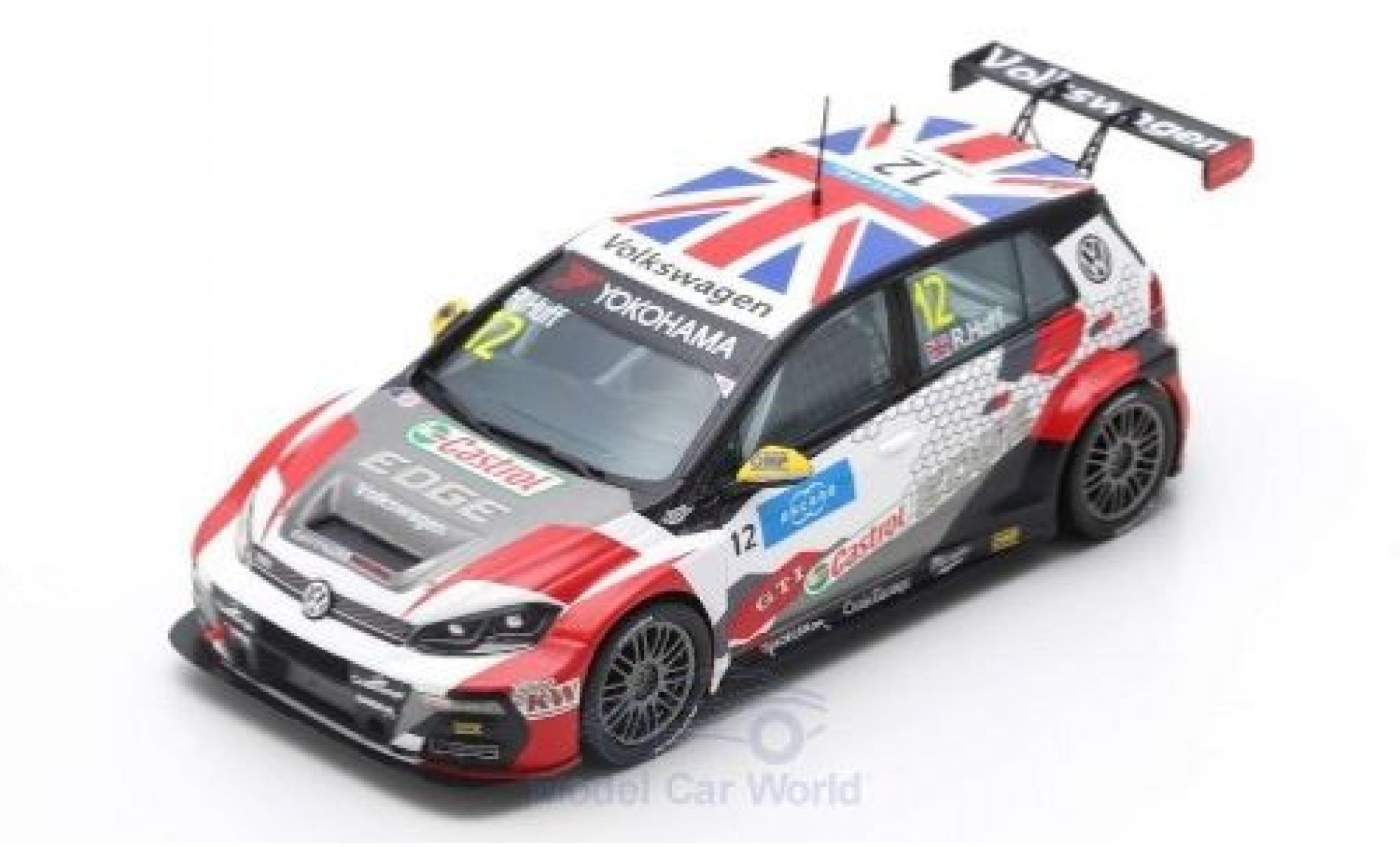 Volkswagen Golf 1/43 Spark GTI TCR No.12 Sebastien Loeb Racing WTCR N&uuml;rburgring 2019 R.Huff diecast model cars