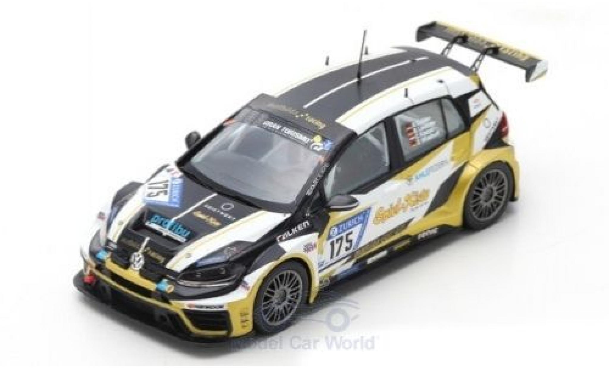 Volkswagen Golf 1/43 Spark GTI TCR No.175 Mathilda Racing 24h N&uuml;rburgring 2017 A.G&uuml;lden/B.Leuchter/D.W&uuml;sthoff/C.Kletzer diecast model cars