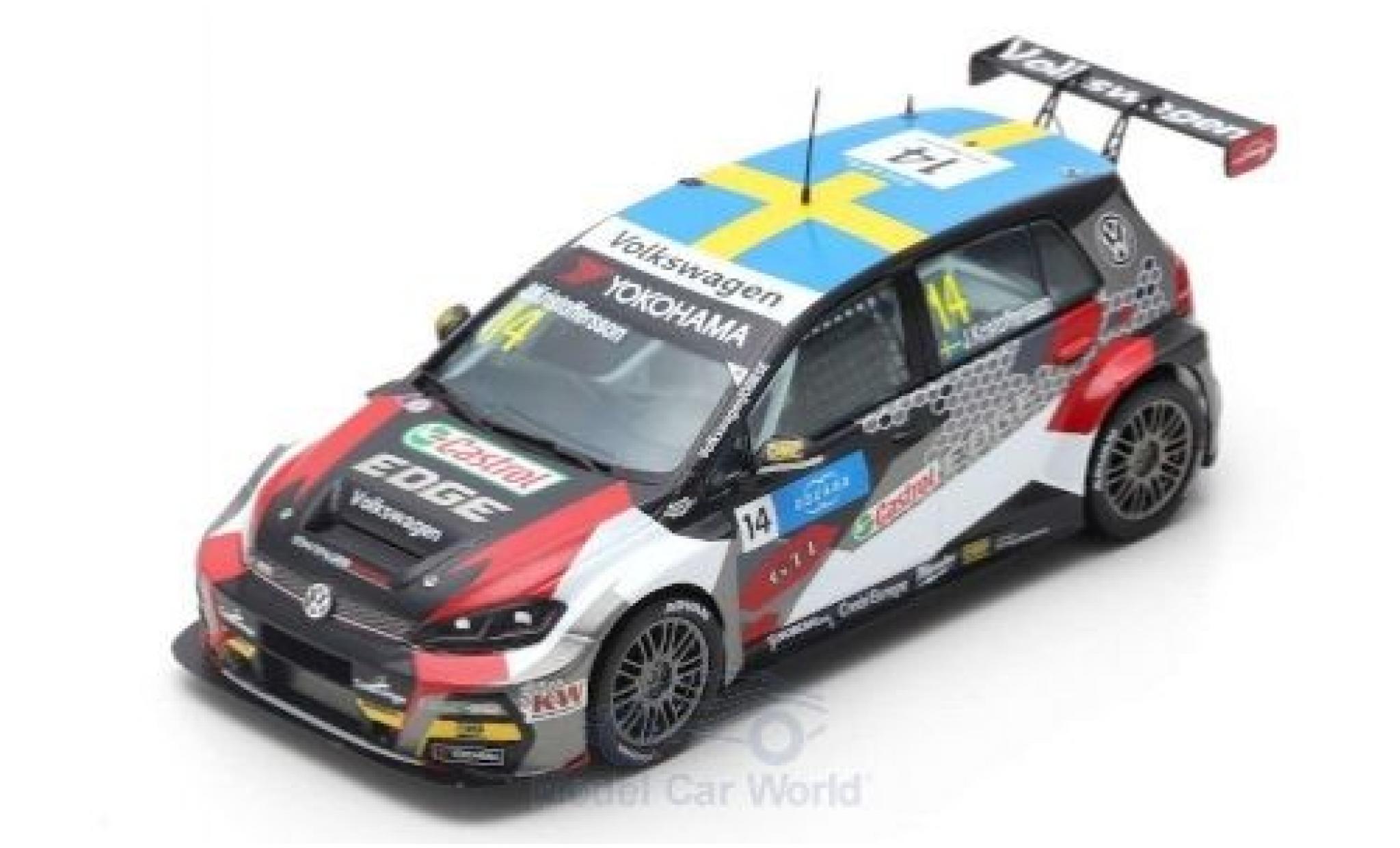 Volkswagen Golf 1/43 Spark GTI TCR No.33 Sebastien Loeb Racing WTCR N&uuml;rburgring 2019 B.Leuchter diecast model cars