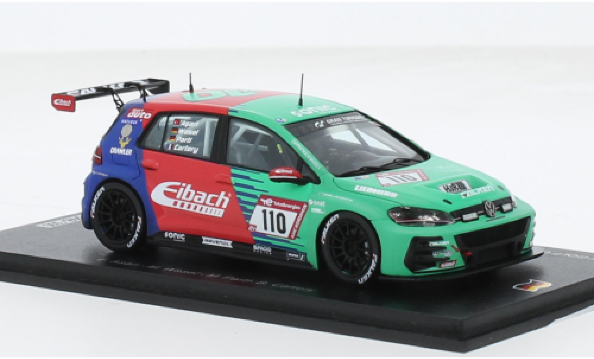 Volkswagen Golf 1/43 Spark VII TCR DSG No.110 Max Kruse Racing 24h N&uuml;rburgring 2023 1:43 diecast model cars