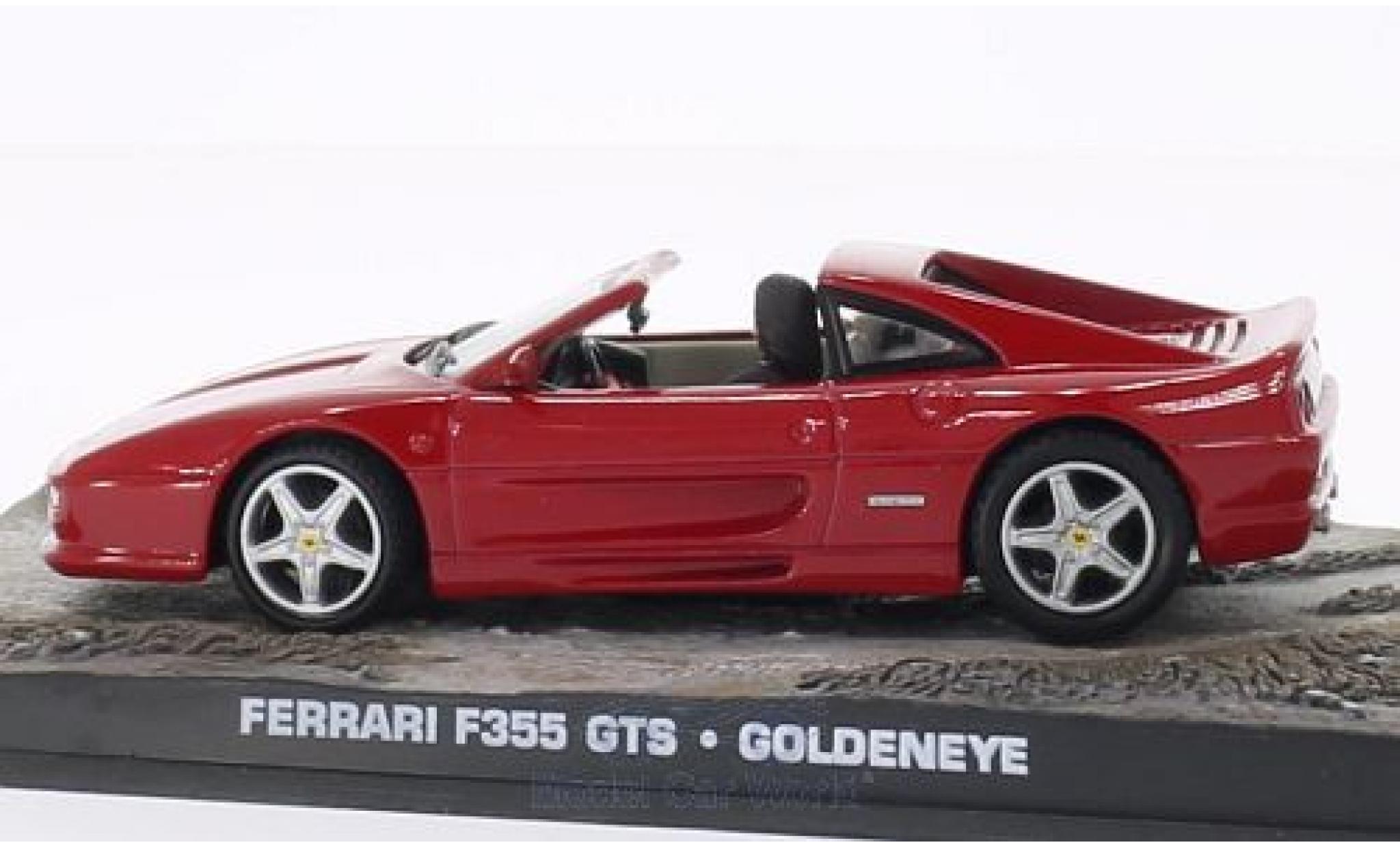 Ferrari F355 1/43 SpecialC GTS red James Bond 007 Goldeneye ohne Vitrine diecast model cars