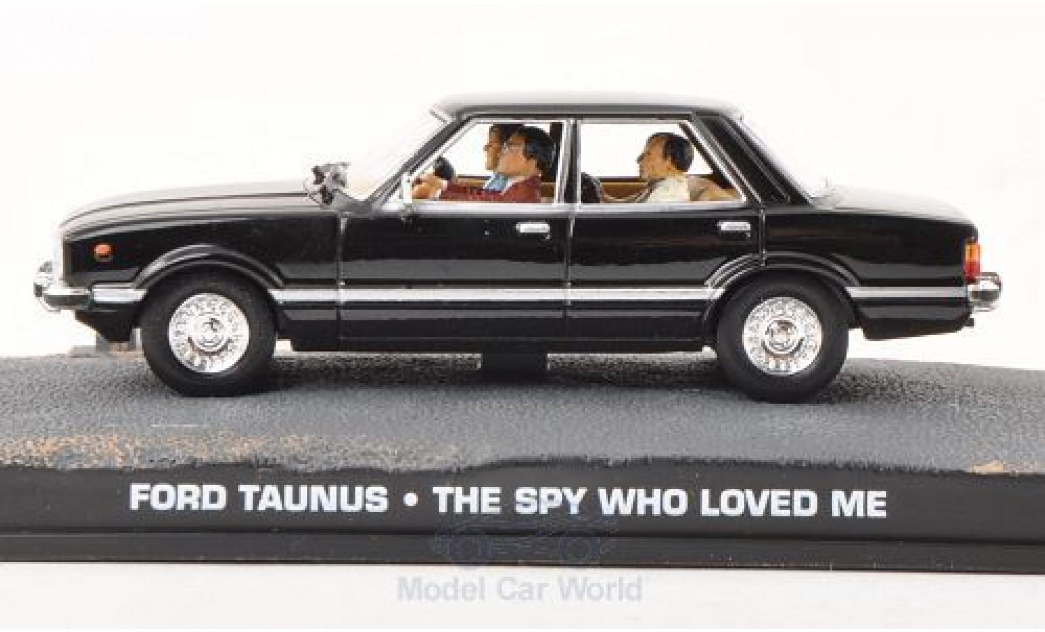 Ford Taunus 1/43 SpecialC black James Bond 007 Der Spion der mich liebte ohne Vitrine diecast model cars
