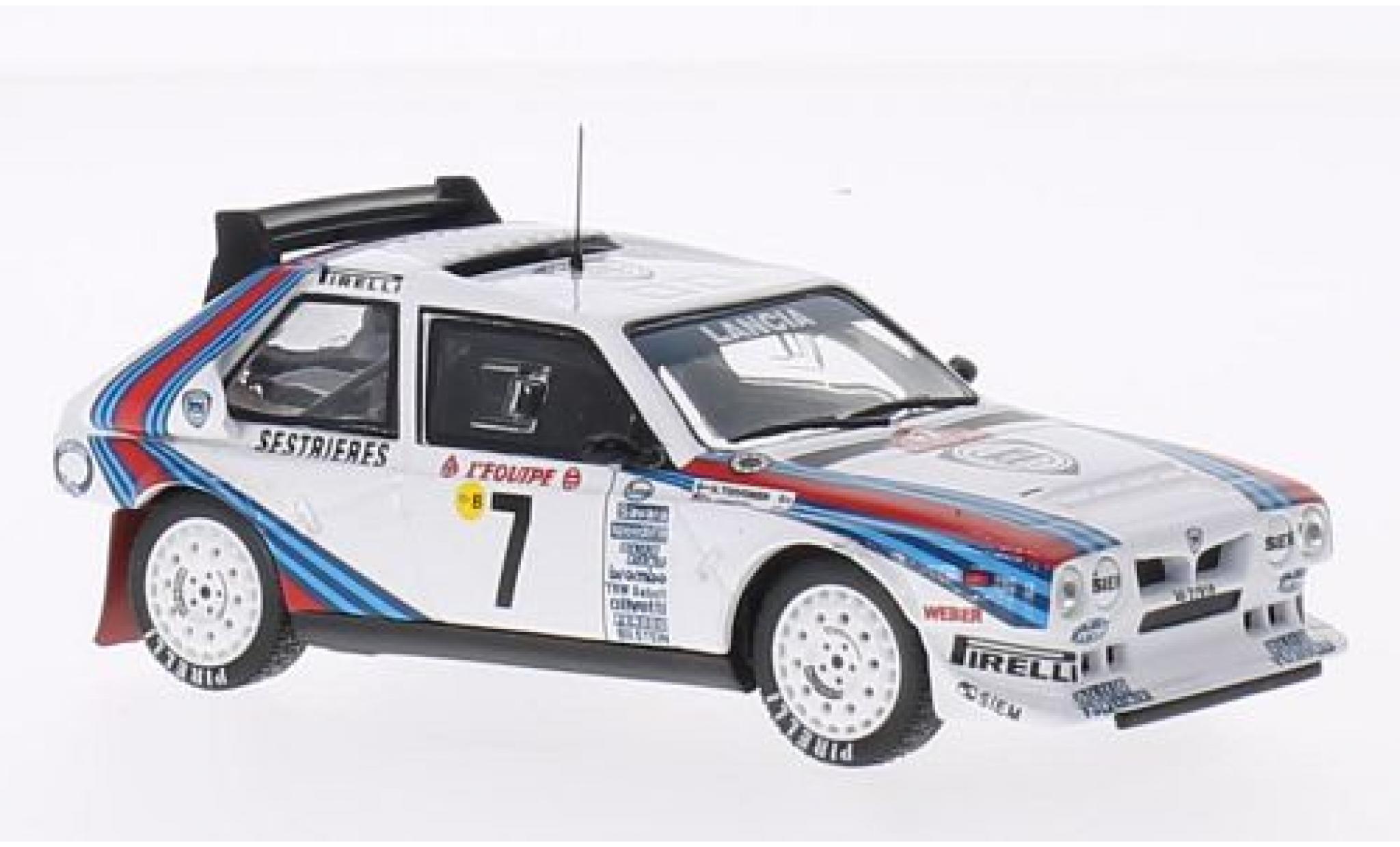 Lancia Delta 1/43 SpecialC S4 No.7 Martini Rally WM Rally Monte Carlo 1986 H.Toivonen/S.Cresto sans Vitrine diecast model cars