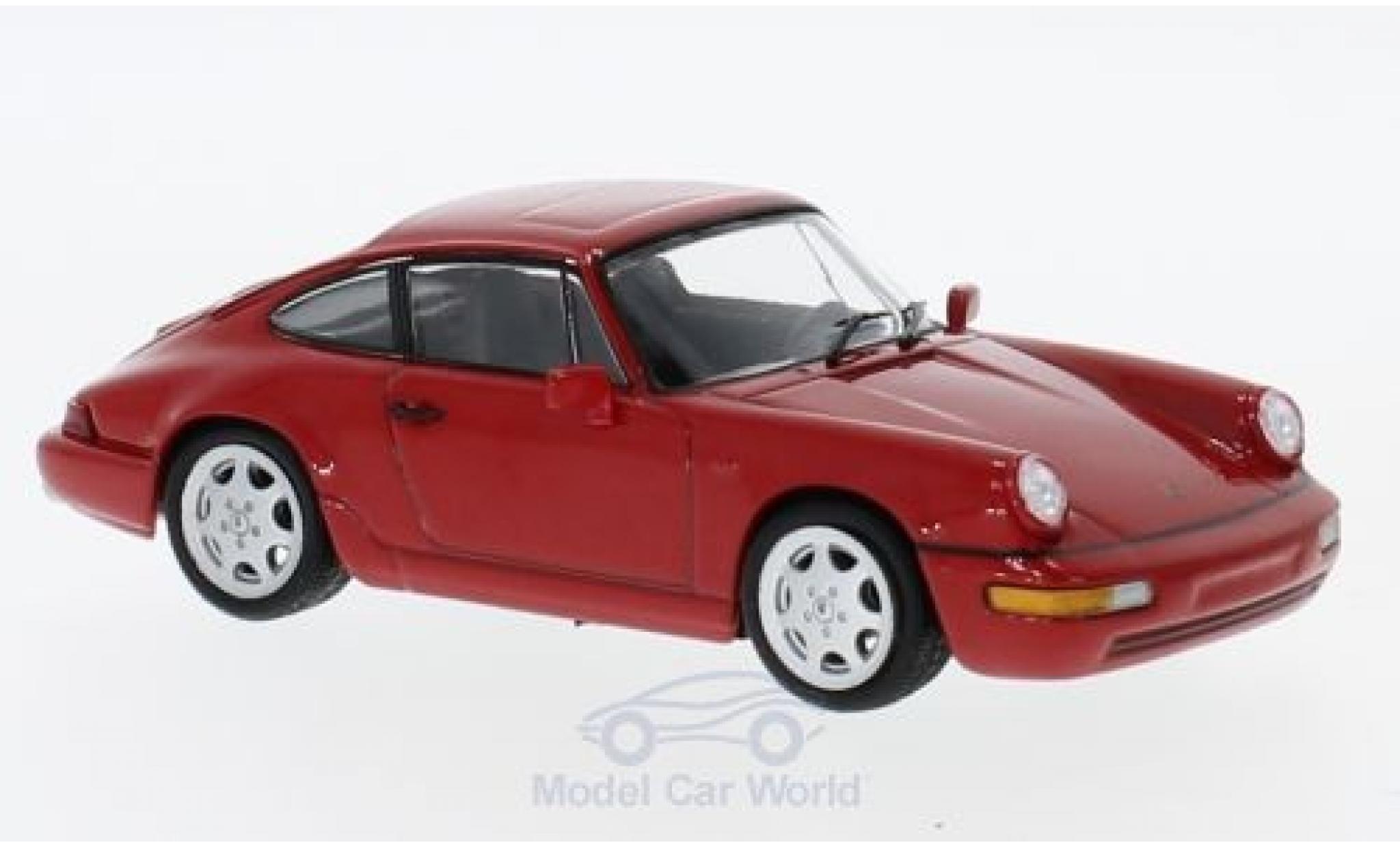 Porsche 964 SC 1/43 SpecialC 911 Carrera 4 red 1991 911 Collection diecast model cars