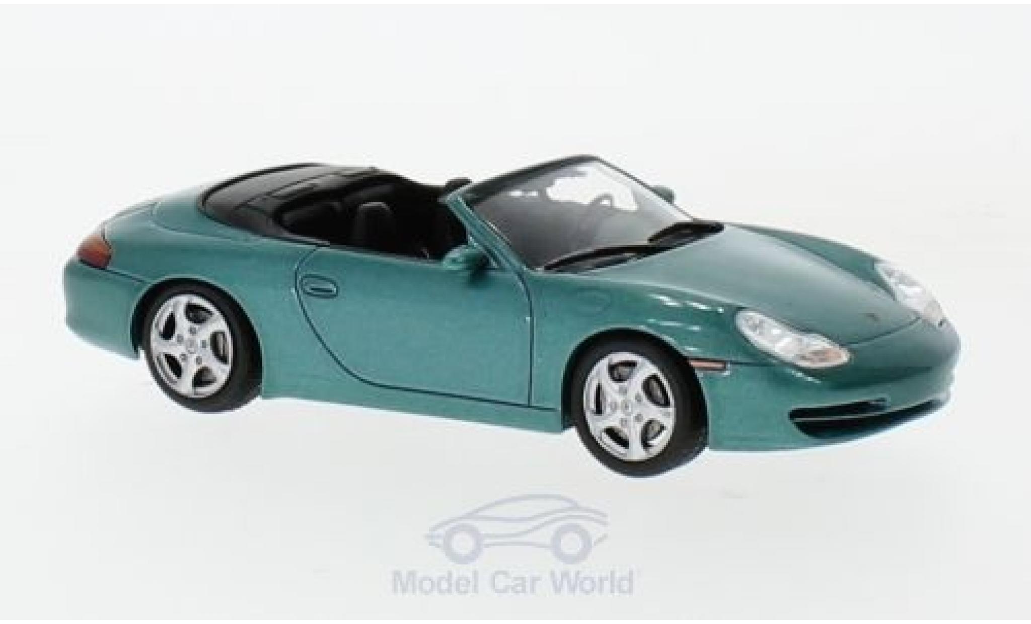 Porsche 996 SC 1/43 SpecialC 911 Carrera Convertible metallic green 1999 911 Collection diecast model cars
