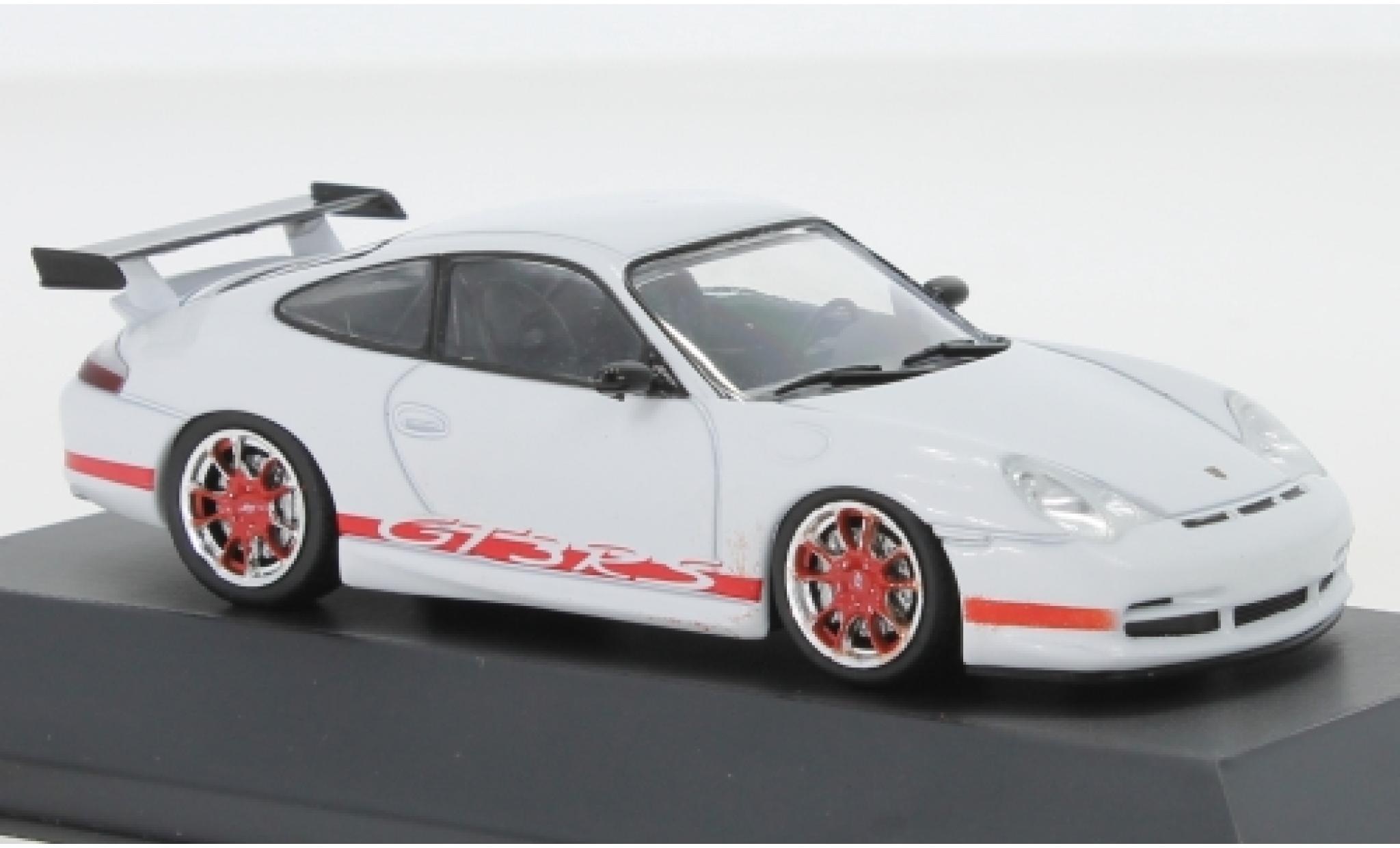 Porsche 996 GT3 RS 1/43 SpecialC 911 GT3 RS () white/red 2003 911 Collection diecast model cars