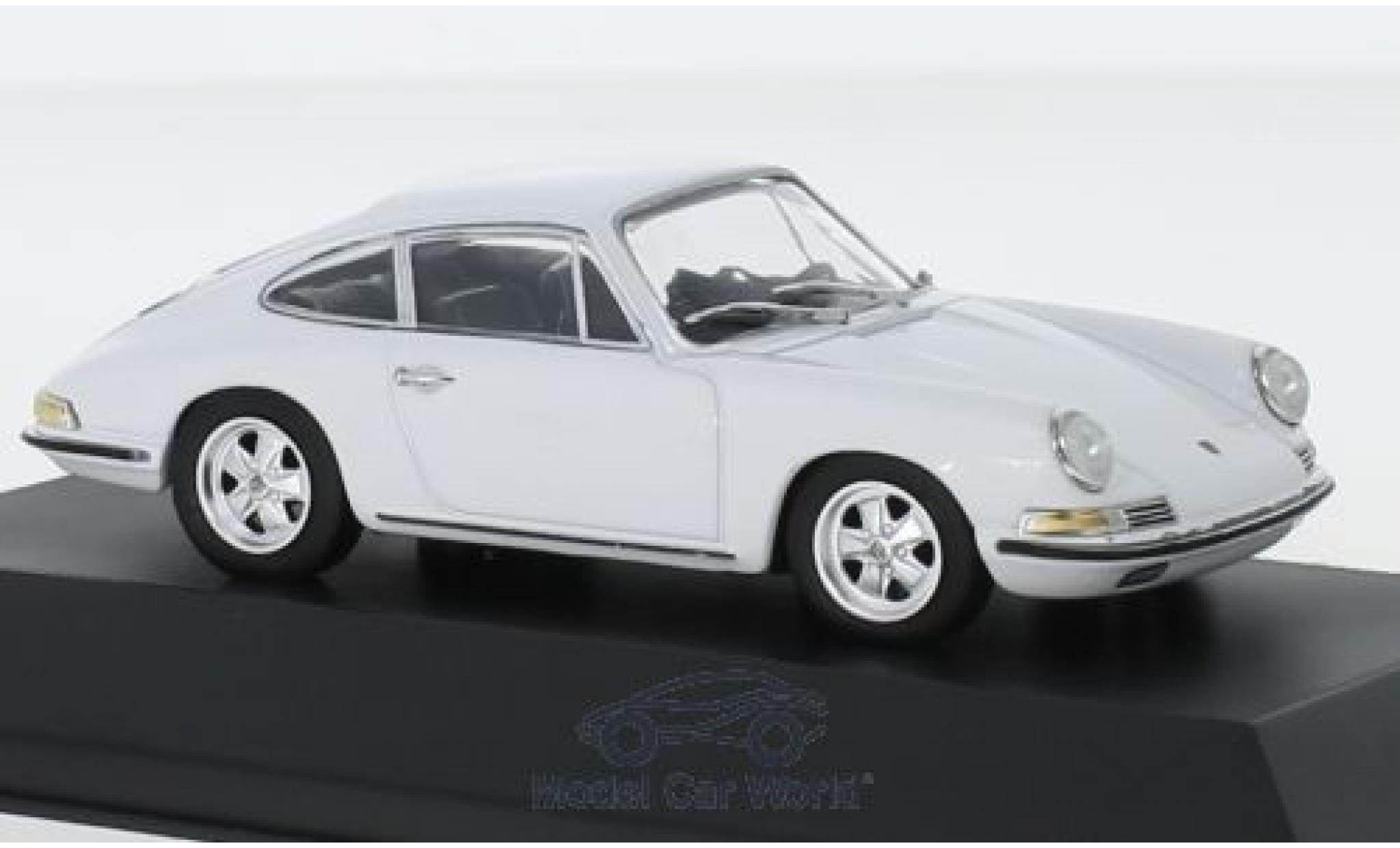 Porsche 911 1/43 SpecialC S white 1967 Collection ohne Vitrine diecast model cars