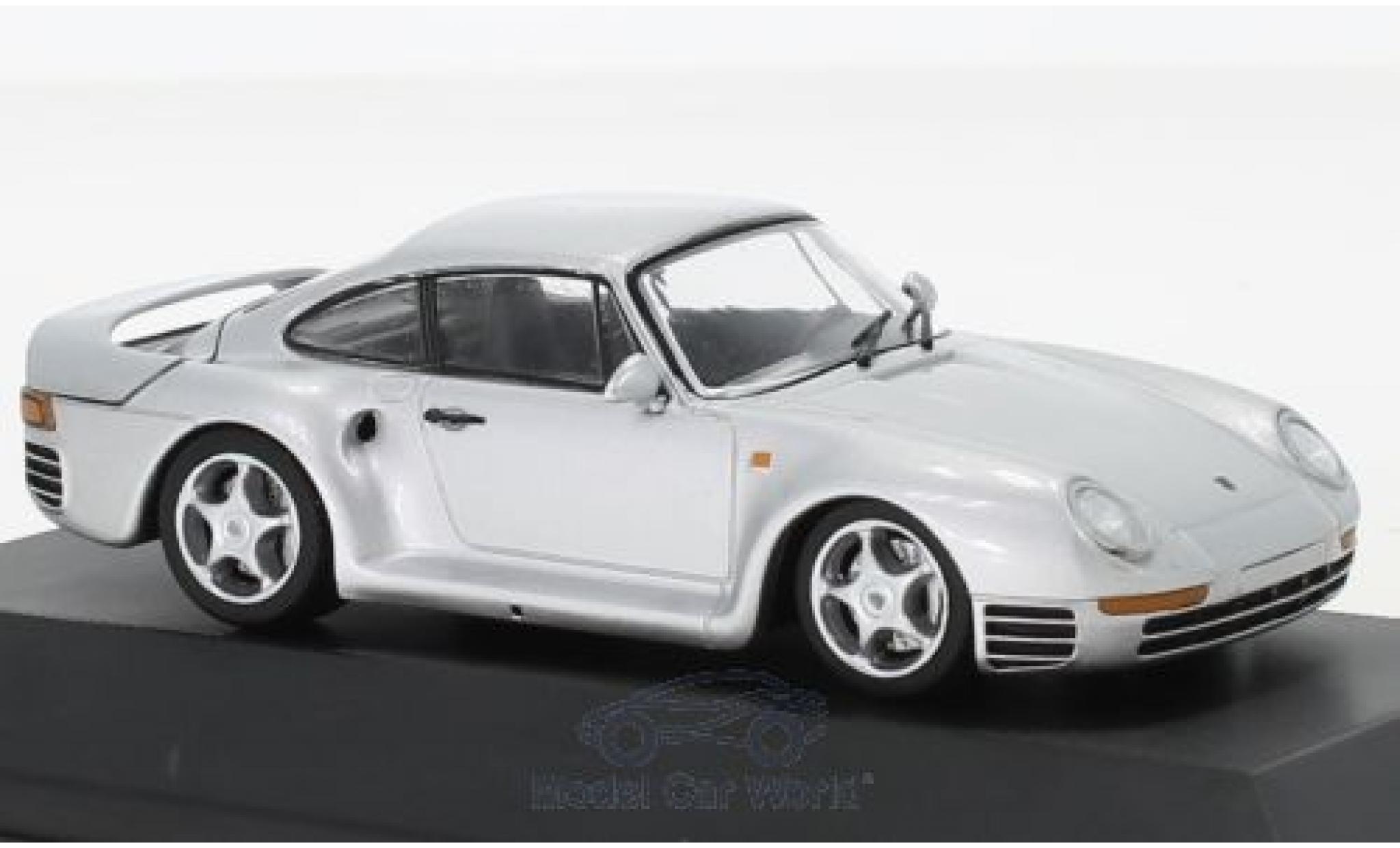 Porsche 930 1/43 SpecialC 959 grey 1986 911 Collection diecast model cars