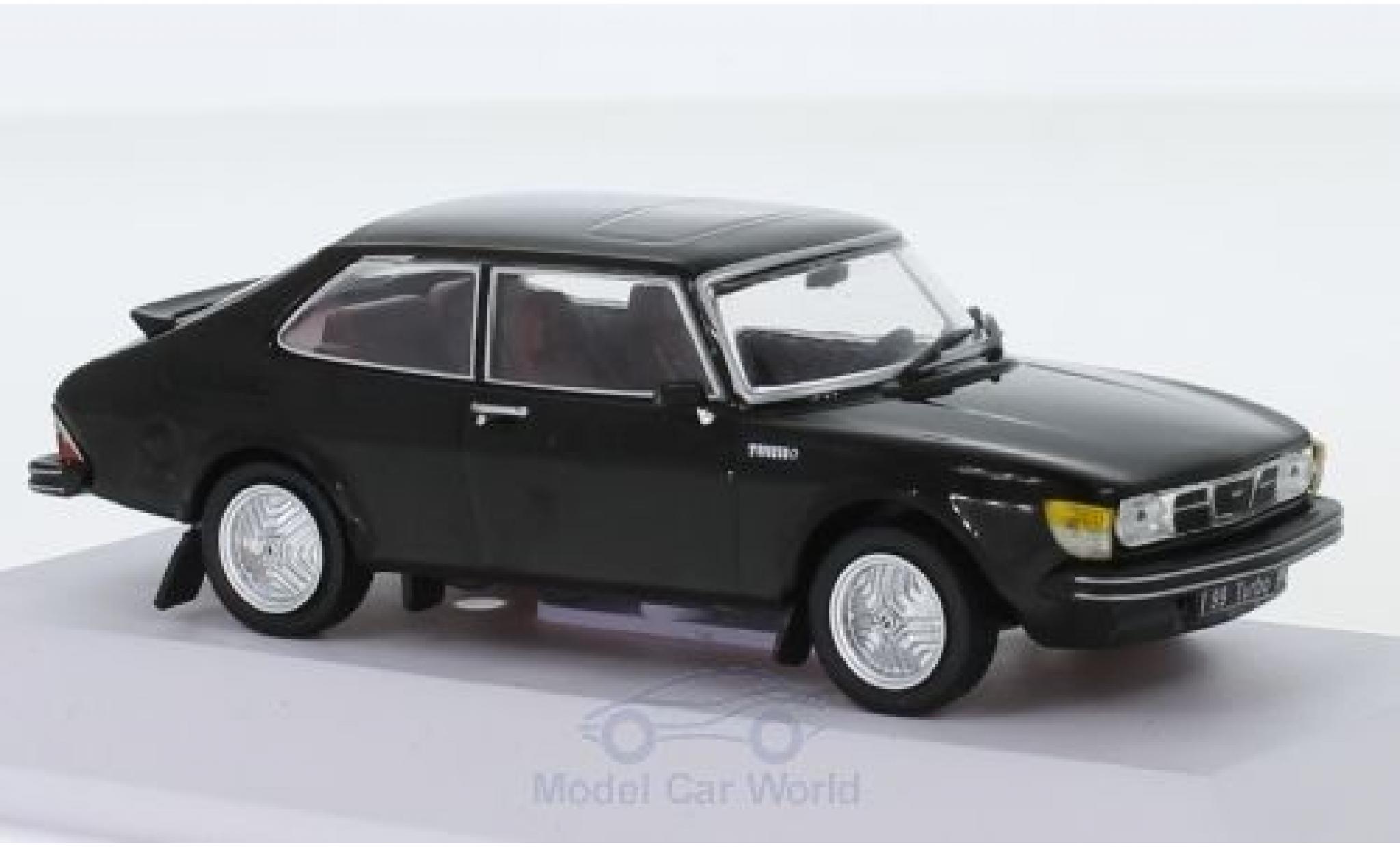 Saab 99 1/43 SpecialC Turbo Combi Coupe black 1977 diecast model cars