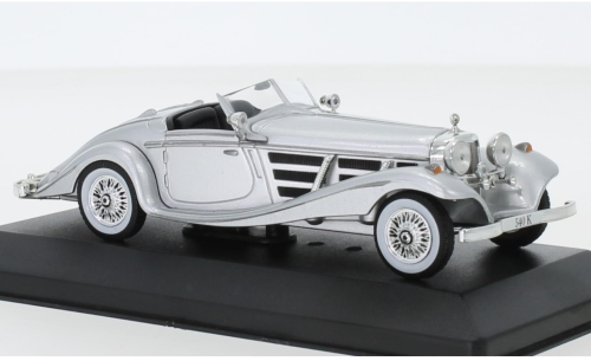Mercedes 540 1/43 SpecialC K Spezial-Roadster grey 1936 ohne Vitrine diecast model cars