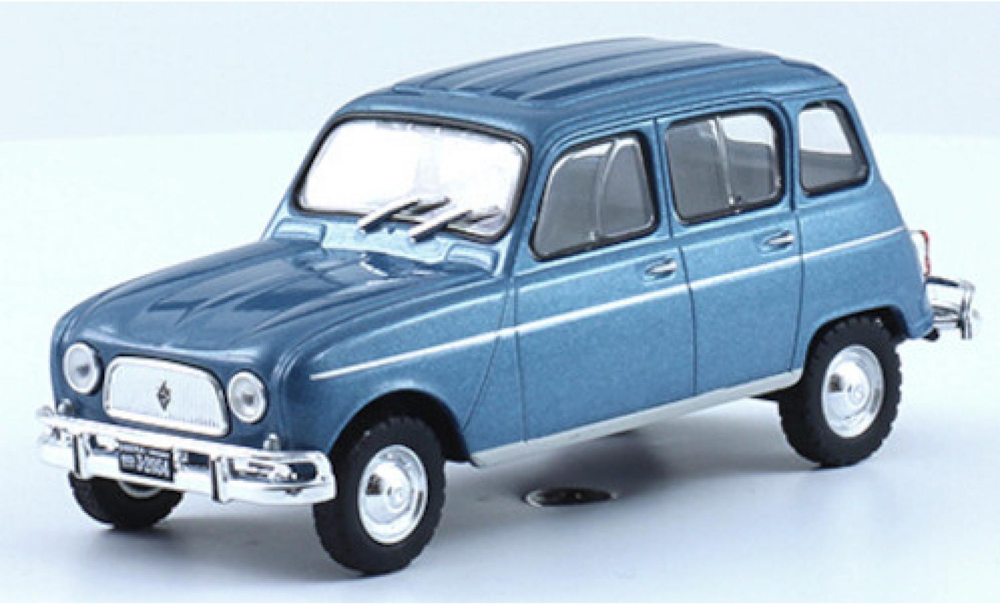 Renault 4 1/43 SpecialC L metallic blue 1968 diecast model cars