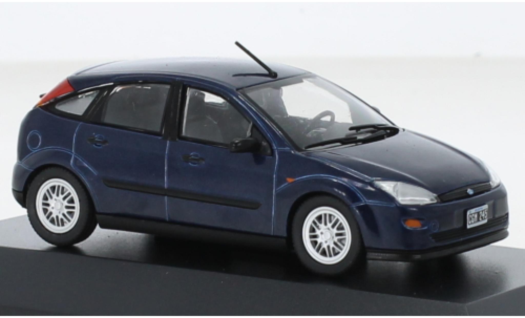 Ford Focus 1/43 SpecialC CLX metallise blue 1998 diecast model cars