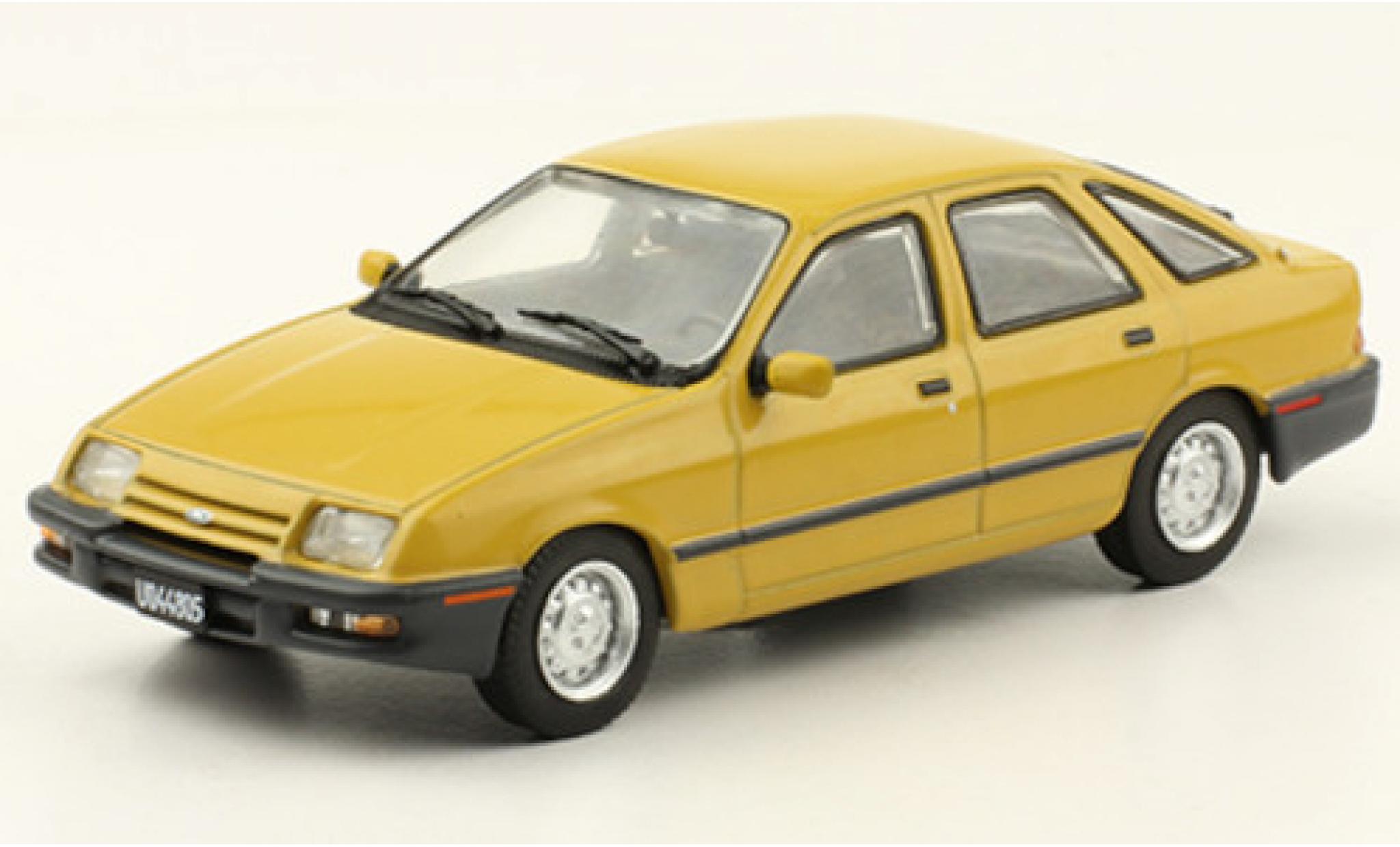 Ford Sierra 1/43 SpecialC 1.6L yellow 1984 diecast model cars