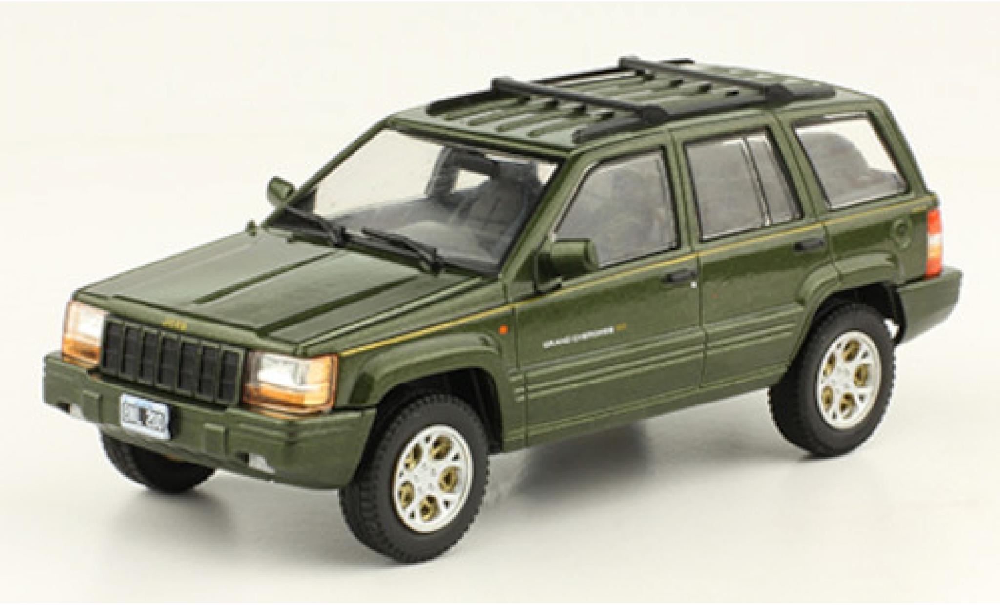 Jeep Grand Cherokee 1/43 SpecialC Limited metallise green 1997 diecast model cars