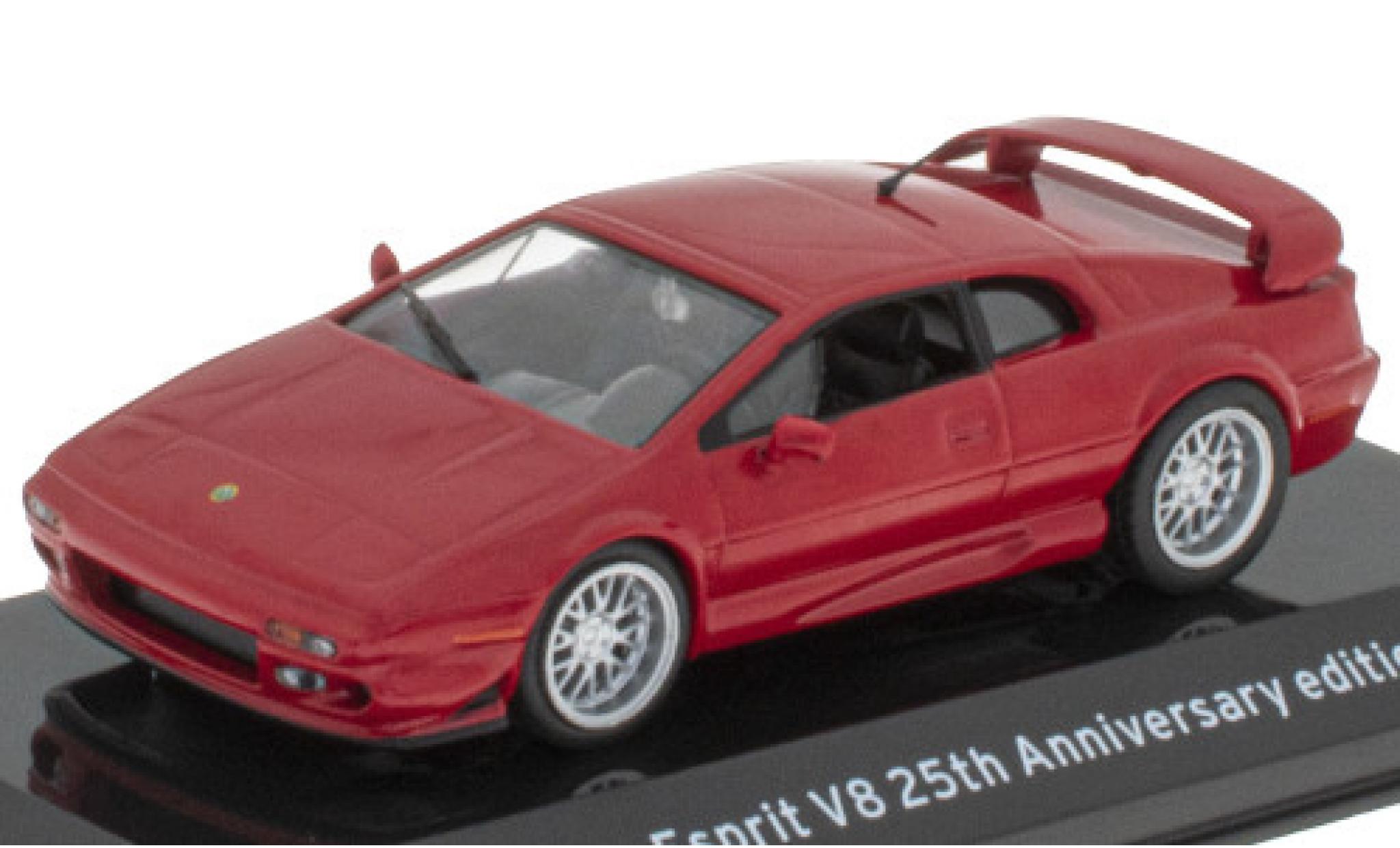 Lotus Esprit 1/43 SpecialC V8 25th Anniversary Edition red 2002 diecast model cars