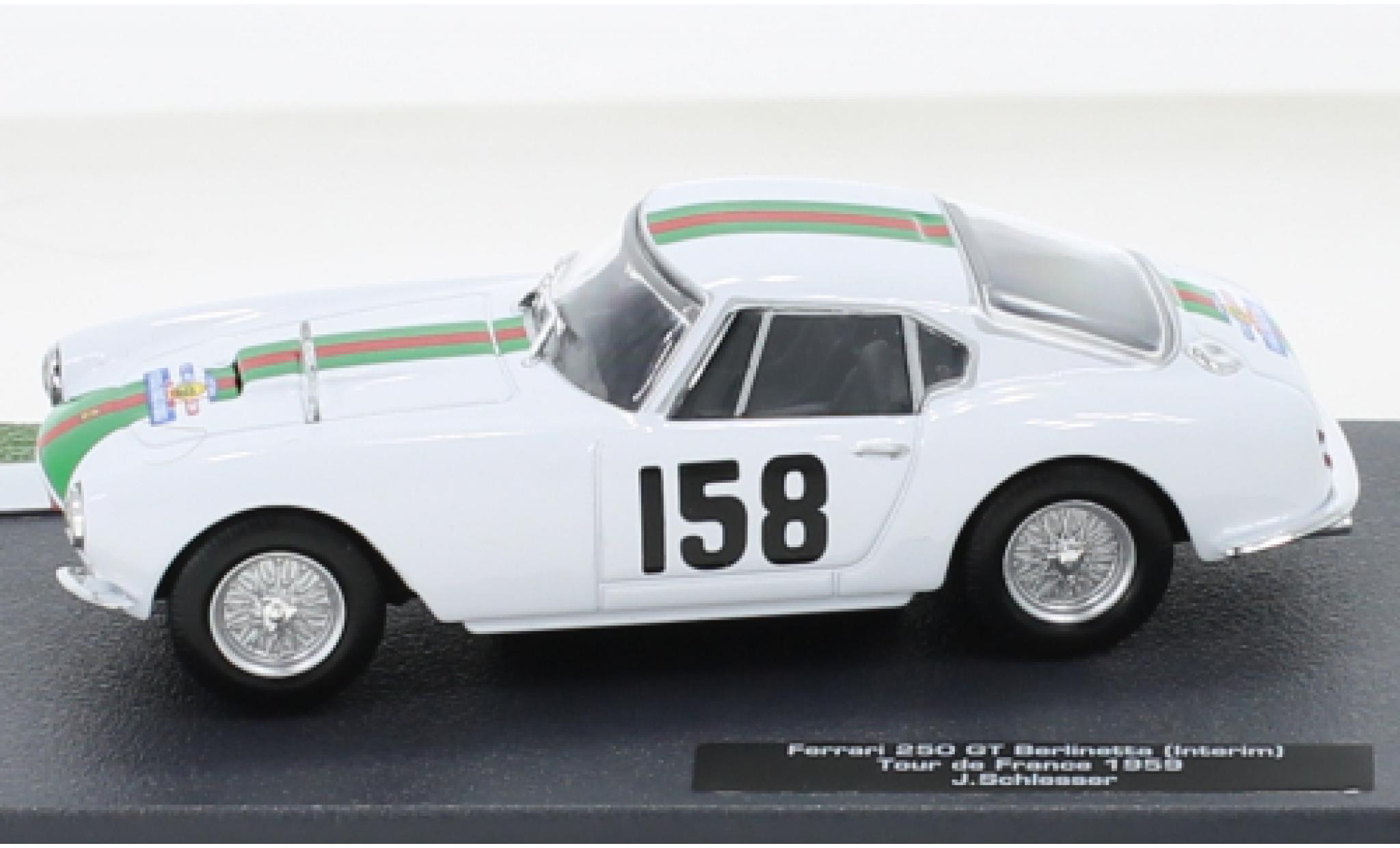 Ferrari 250 1/43 SpecialC GT Saloontta Interim No.158 Tour de France Auto 1959 diecast model cars