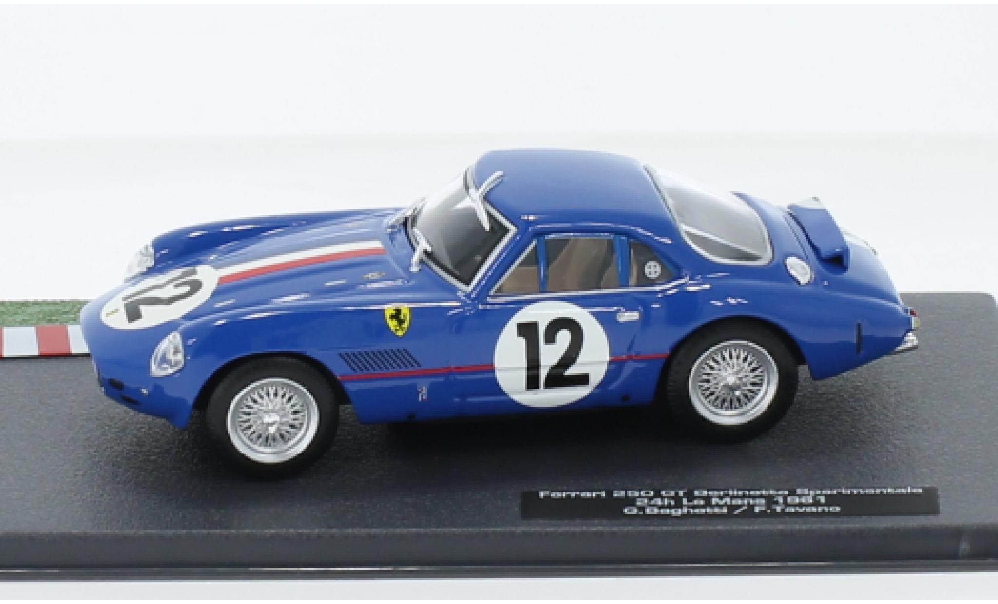 Ferrari 250 1/43 SpecialC .-125 GT Saloontta Sperimentale No.12 24h Le Mans 1961 diecast model cars