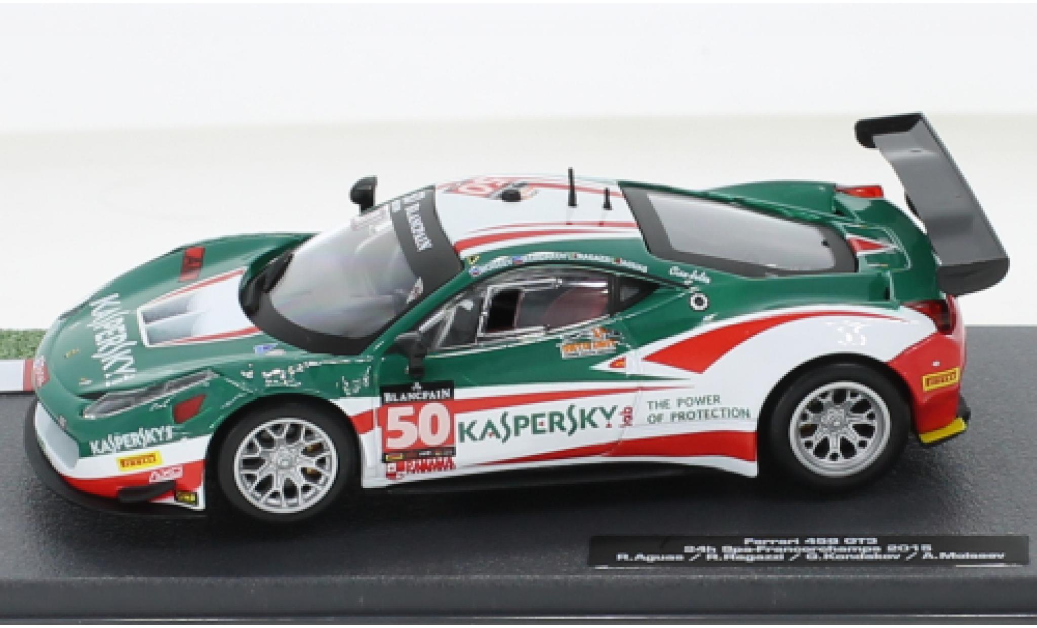 Ferrari 458 1/43 SpecialC Italia GT3 No.50 24h Spa Francorchamps 2015 diecast model cars