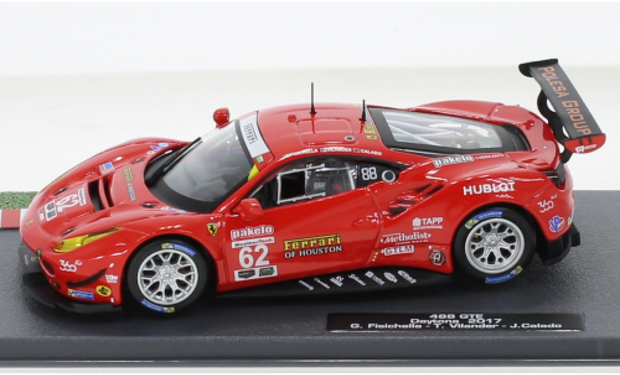 Ferrari 488 1/43 SpecialC GTE No.62 24h Daytona 2017 diecast model cars