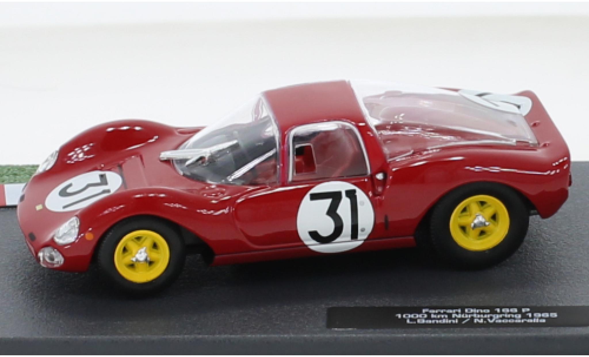 Ferrari Dino 1/43 SpecialC 166P RHD No.31 1000 Km N&uuml;rburgring 1965 diecast model cars