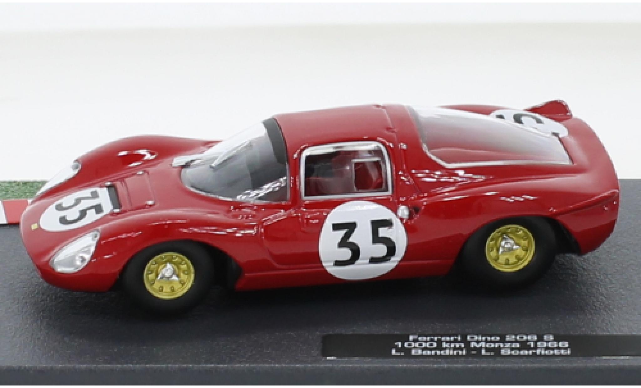 Ferrari Dino 1/43 SpecialC 206 RHD No.35 1000km Monza 1966 diecast model cars