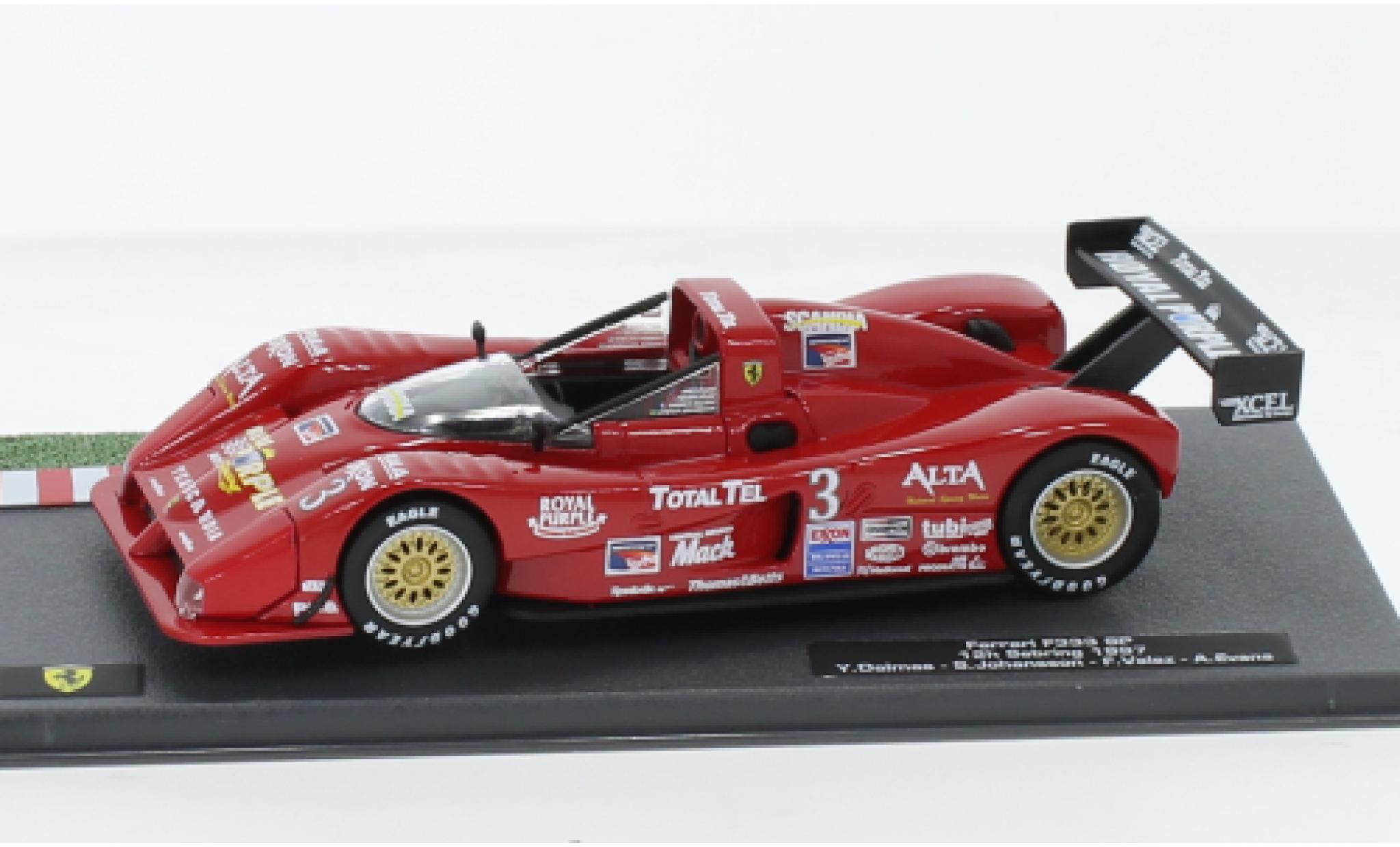 Ferrari F333 1/43 SpecialC .-125 SP RHD No.3 12h Sebring 1997 diecast model cars