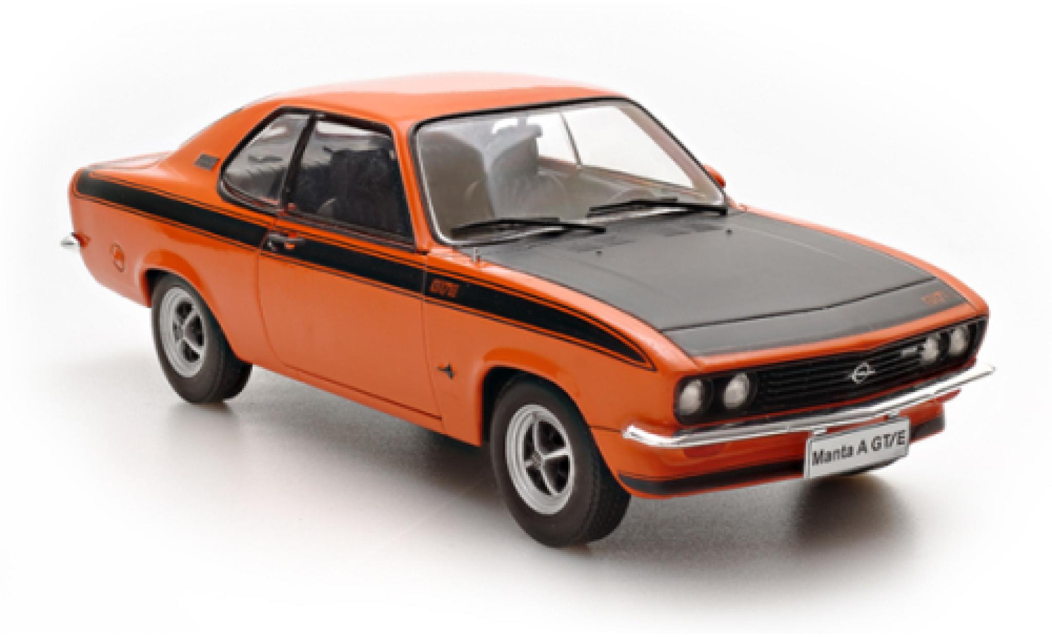 Opel Manta 1/24 SpecialC A GT/E orange/black 1974 diecast model cars