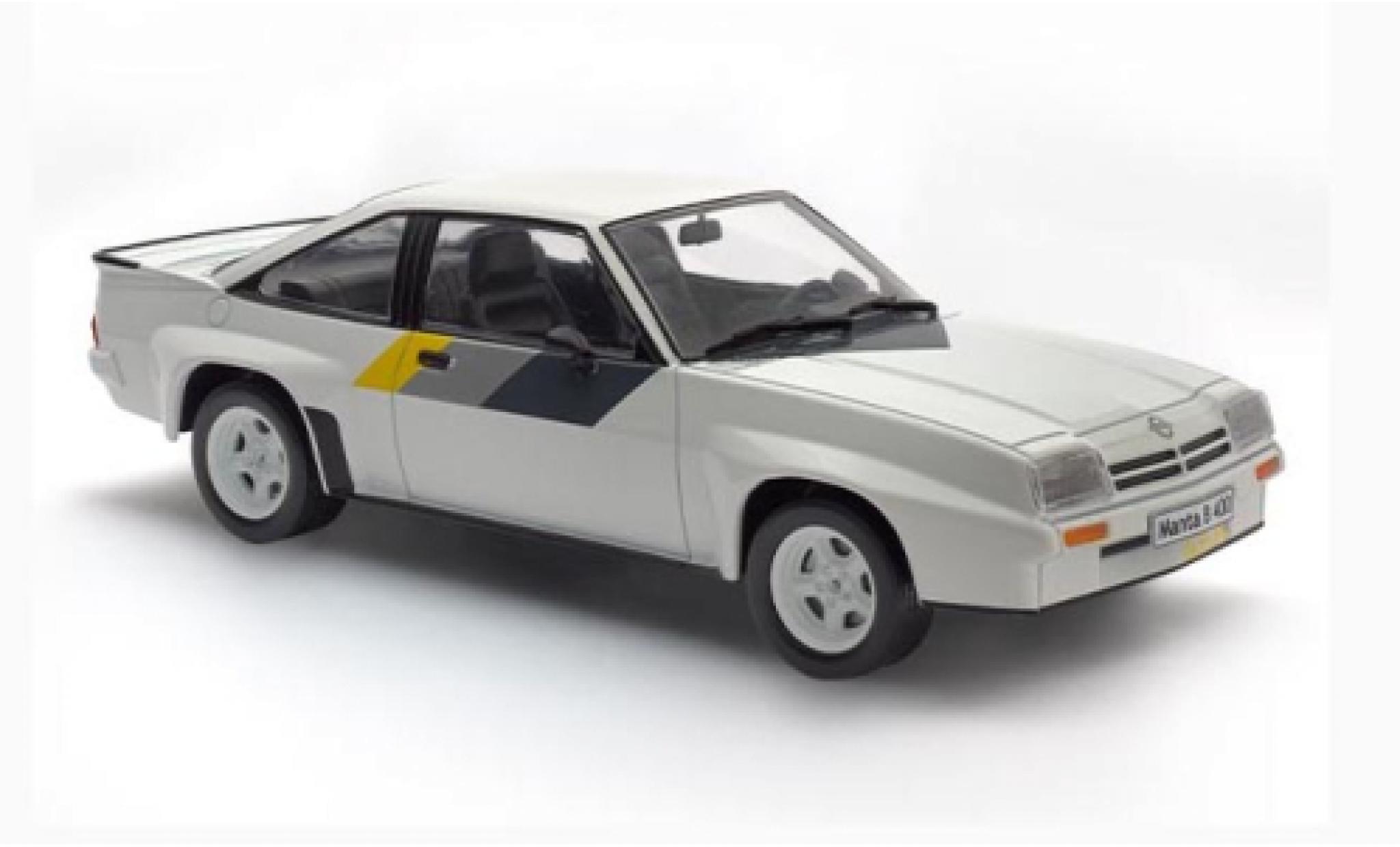 Opel Manta 1/24 SpecialC B 400 white/D&eacute;corer 1991 diecast model cars