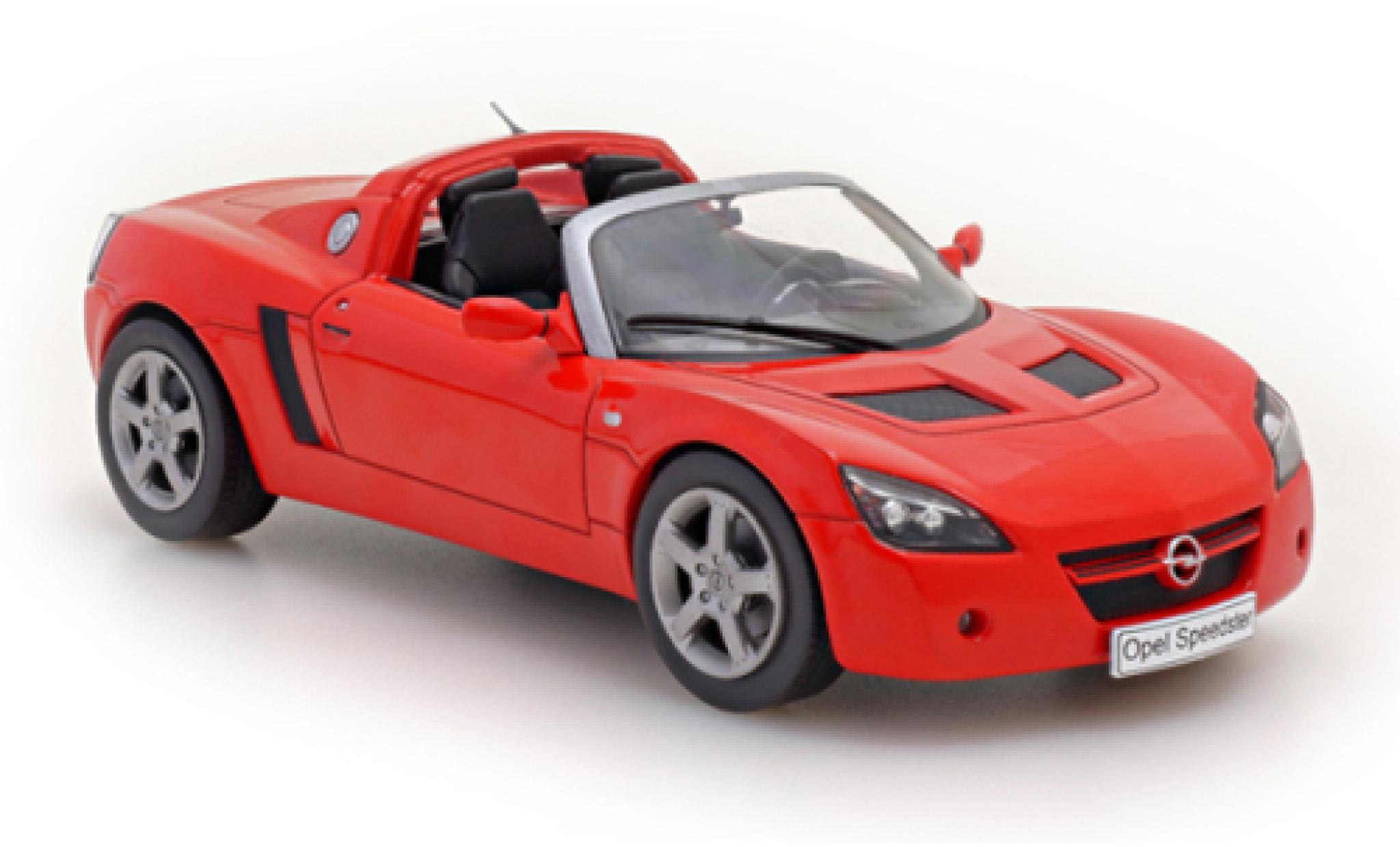 Opel Speedster 1/24 SpecialC red 2001 diecast model cars