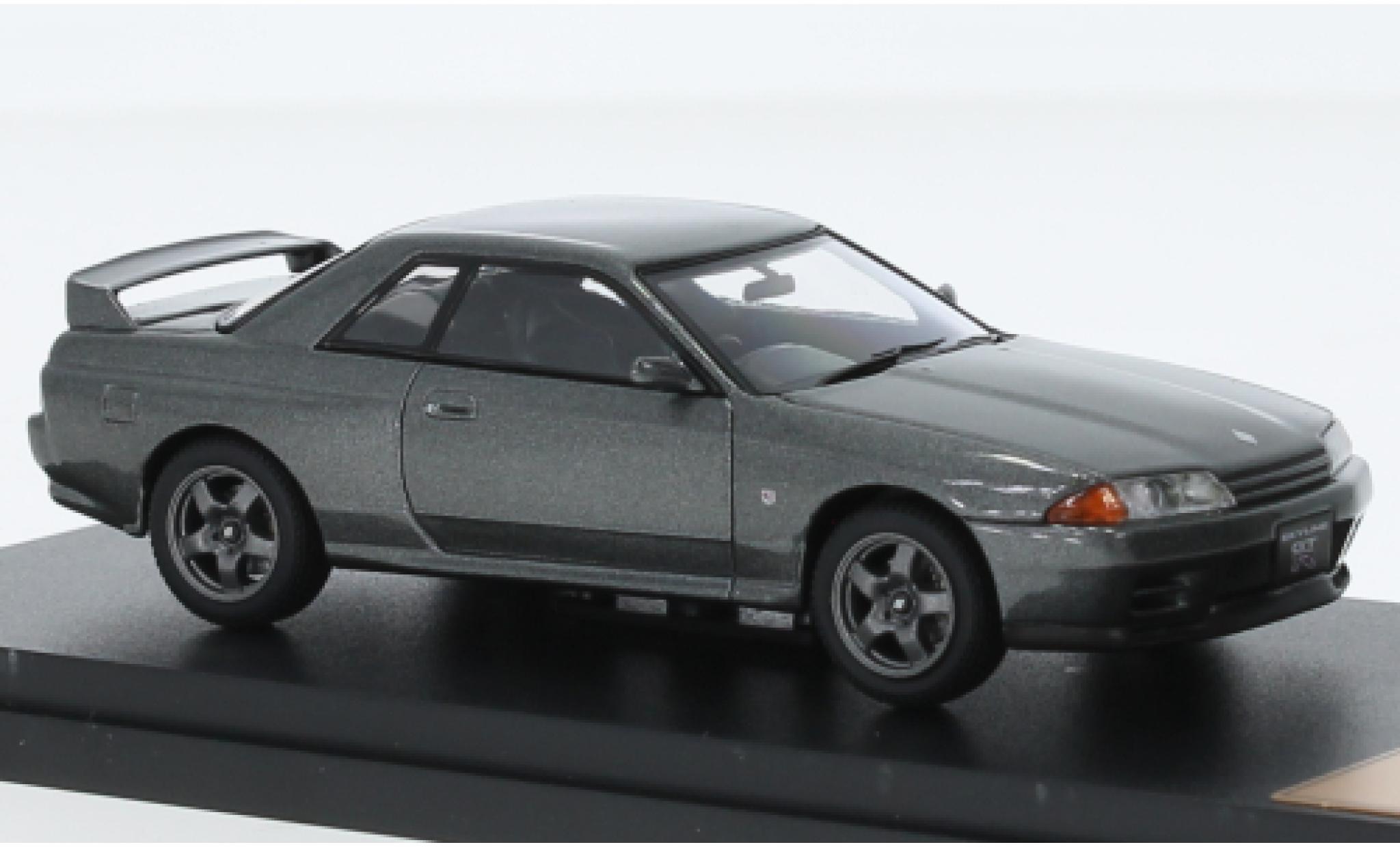 Nissan Skyline 1/43 SpecialC .-131 GT-R (BNR32) metallise grey RHD 1989 diecast model cars
