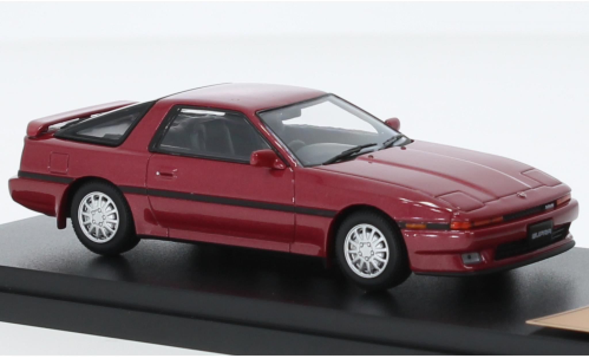 Toyota Supra 1/43 SpecialC .-131 A70 (MA70) metallise red RHD 1986 diecast model cars