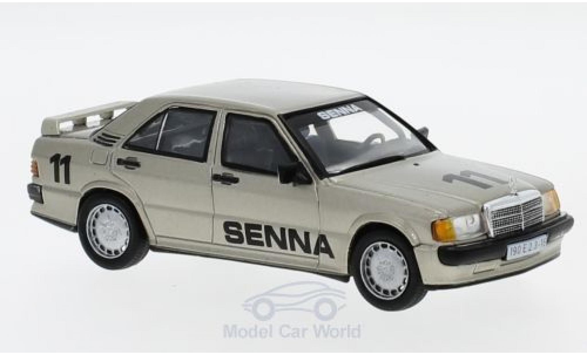Mercedes 190 1/43 SpecialC E 2.3-16V No.11 1984 A.Senna ohne Vitrine diecast model cars