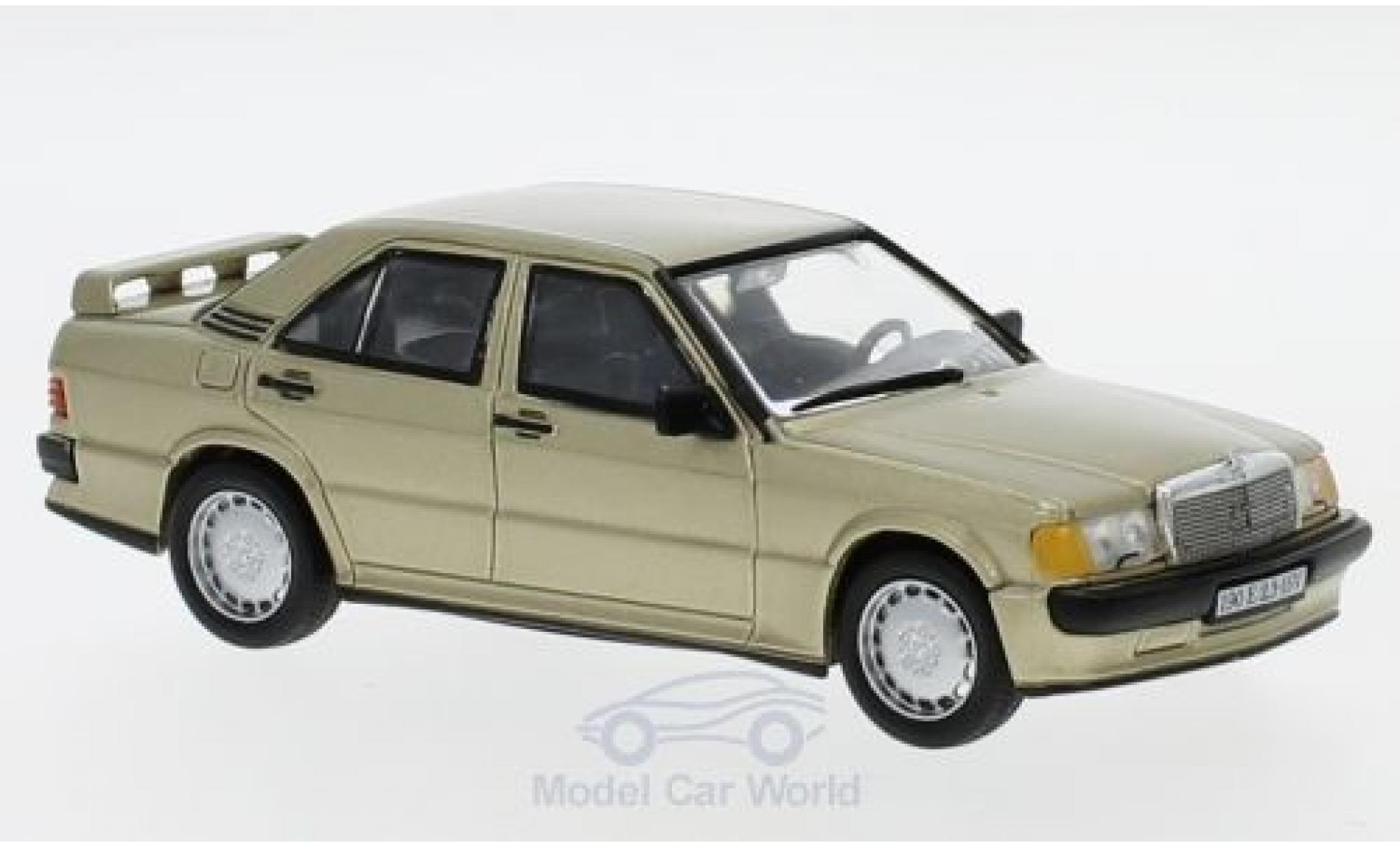 Mercedes 190 1/43 SpecialC E 2.3-16V (W201) metallic beige 1984 ohne Vitrine diecast model cars