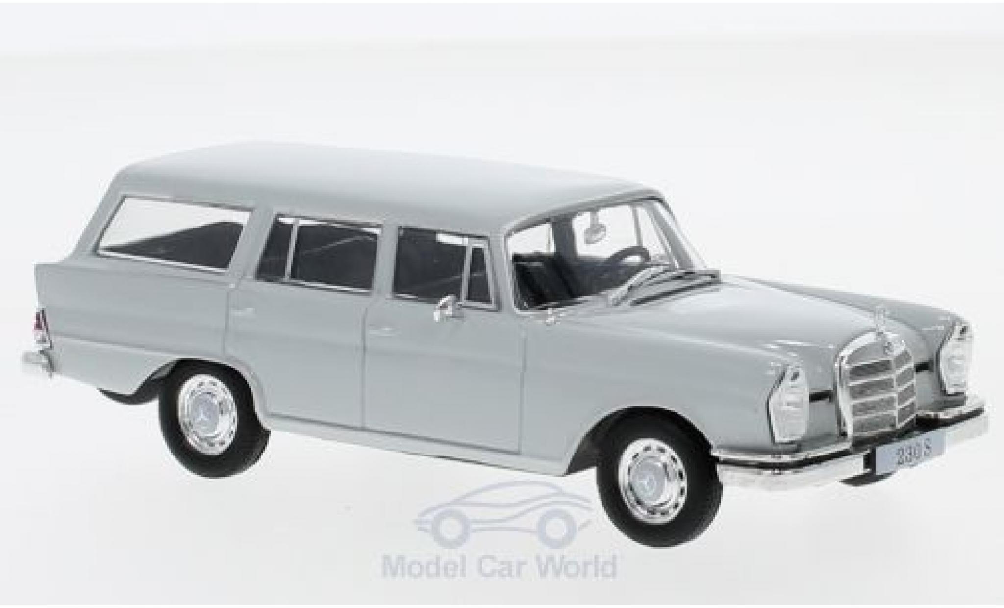Mercedes 230 1/43 SpecialC S Universal (W111) grey 1967 ohne Vitrine diecast model cars