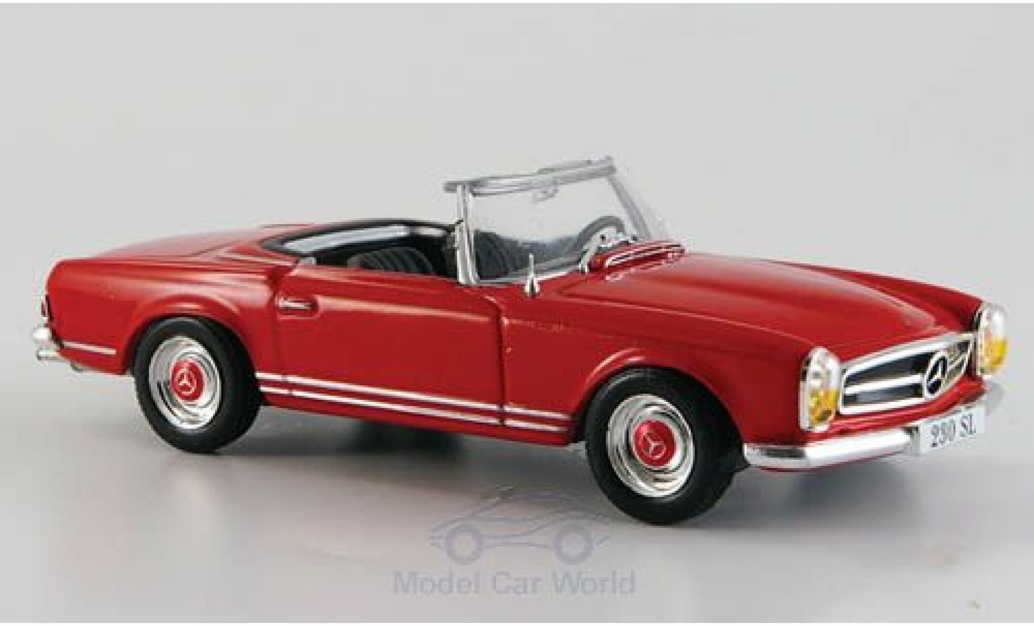 Mercedes 230 1/43 SpecialC SL (W113) red 1963 ohne Vitrine diecast model cars