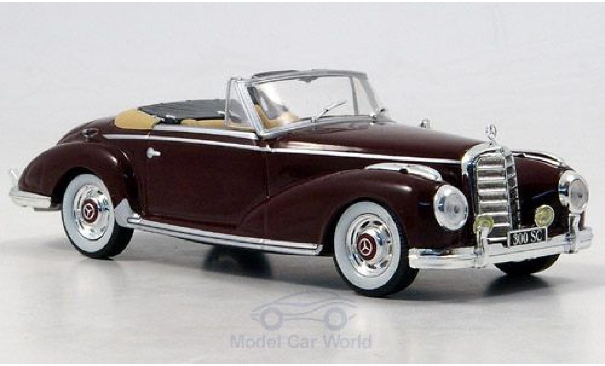 Mercedes 300 1/43 SpecialC S Roadster (W188) red 1952 ohne Vitrine diecast model cars