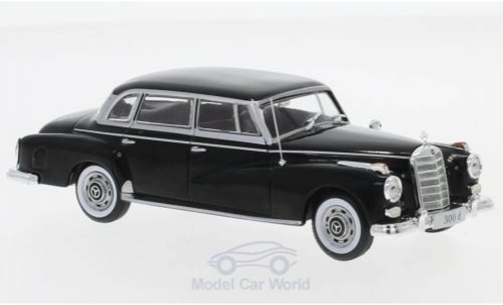 Mercedes 300 1/43 SpecialC d (W189) black 1957 ohne Vitrine diecast model cars