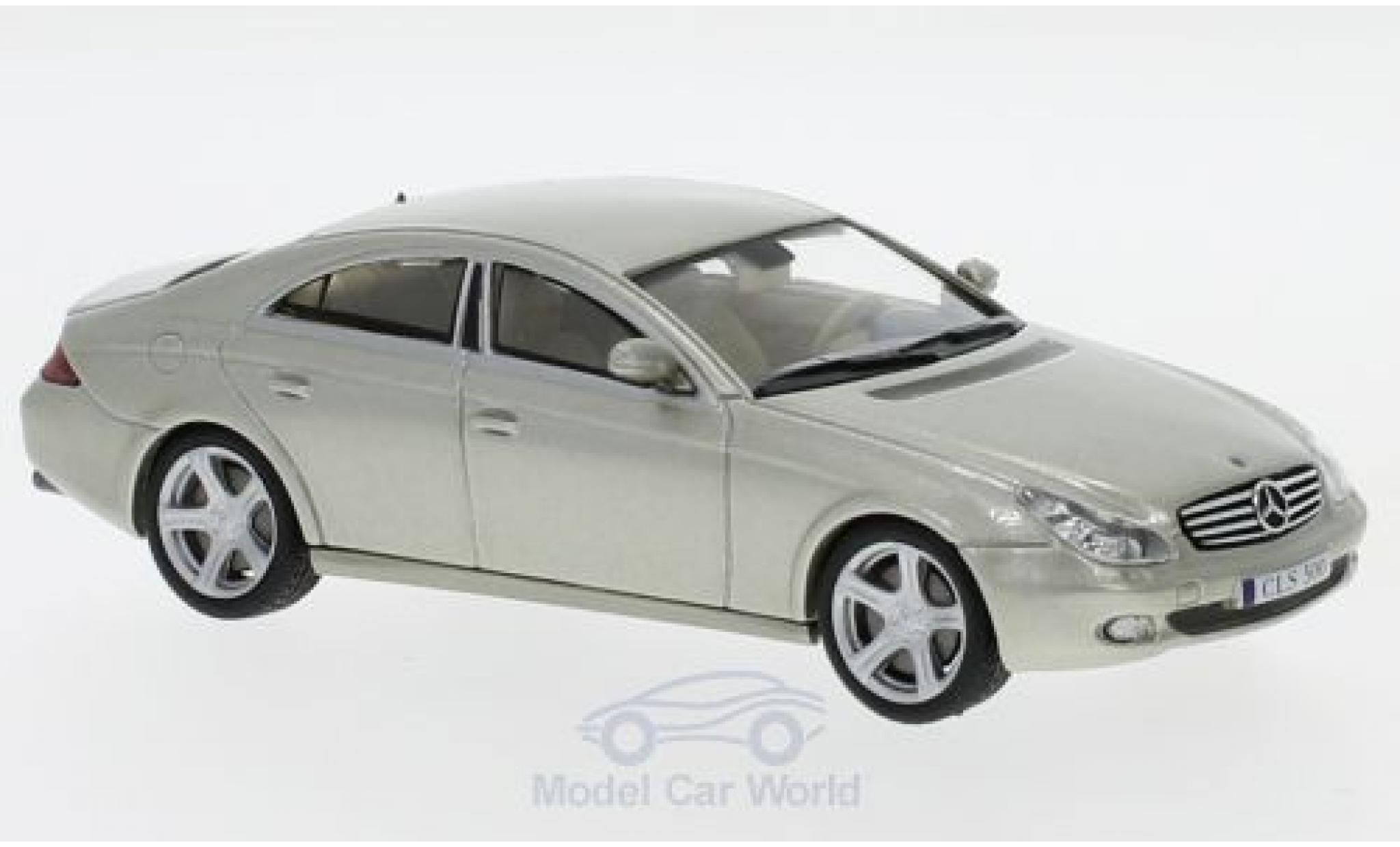 Mercedes CLS 1/43 SpecialC 500 (C219) metallic green 2004 ohne Vitrine diecast model cars