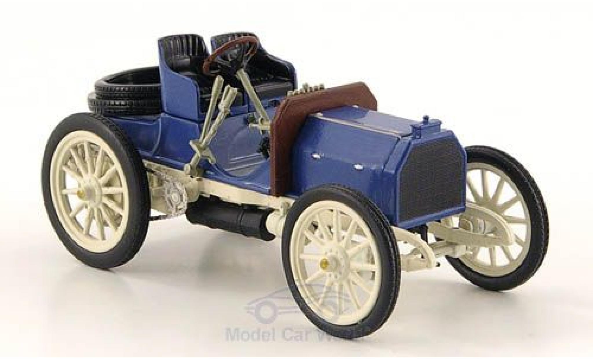 Mercedes Simplex 1/43 SpecialC 40 PS blue/grey 1902 ohne Vitrine diecast model cars