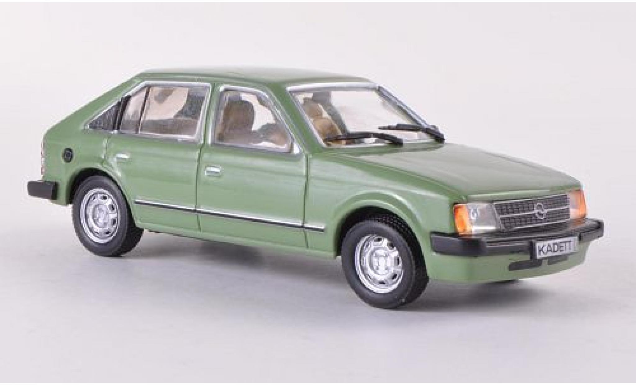 Opel Kadett 1/43 SpecialC D 1.6S green 1979 5-portes sans Vitrine sans magazine sans Vitrine diecast model cars