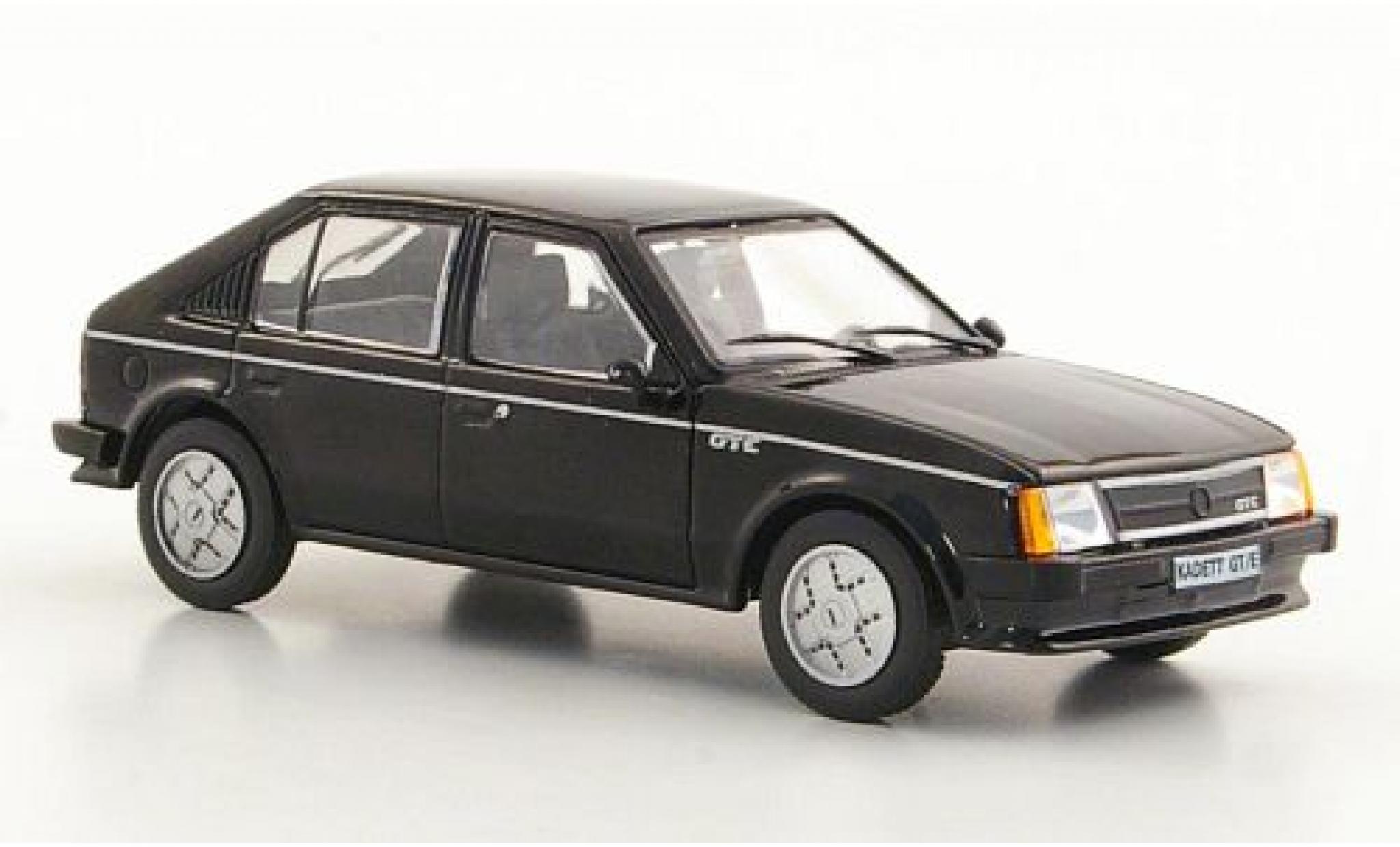 Opel Kadett 1/43 SpecialC D GT/E black 1983 (ohne magasin sans Vitrine diecast model cars