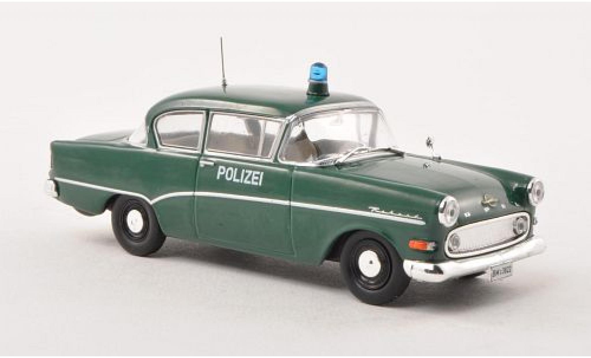 Opel Rekord 1/43 SpecialC P1 1957 police (ohne magasin sans Vitrine diecast model cars