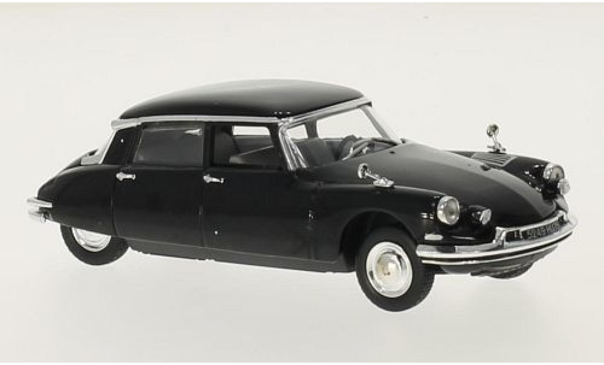 Citroen DS 1/43 SpecialC 19 black Charles de Gaulle 1962 sans Vitrine diecast model cars